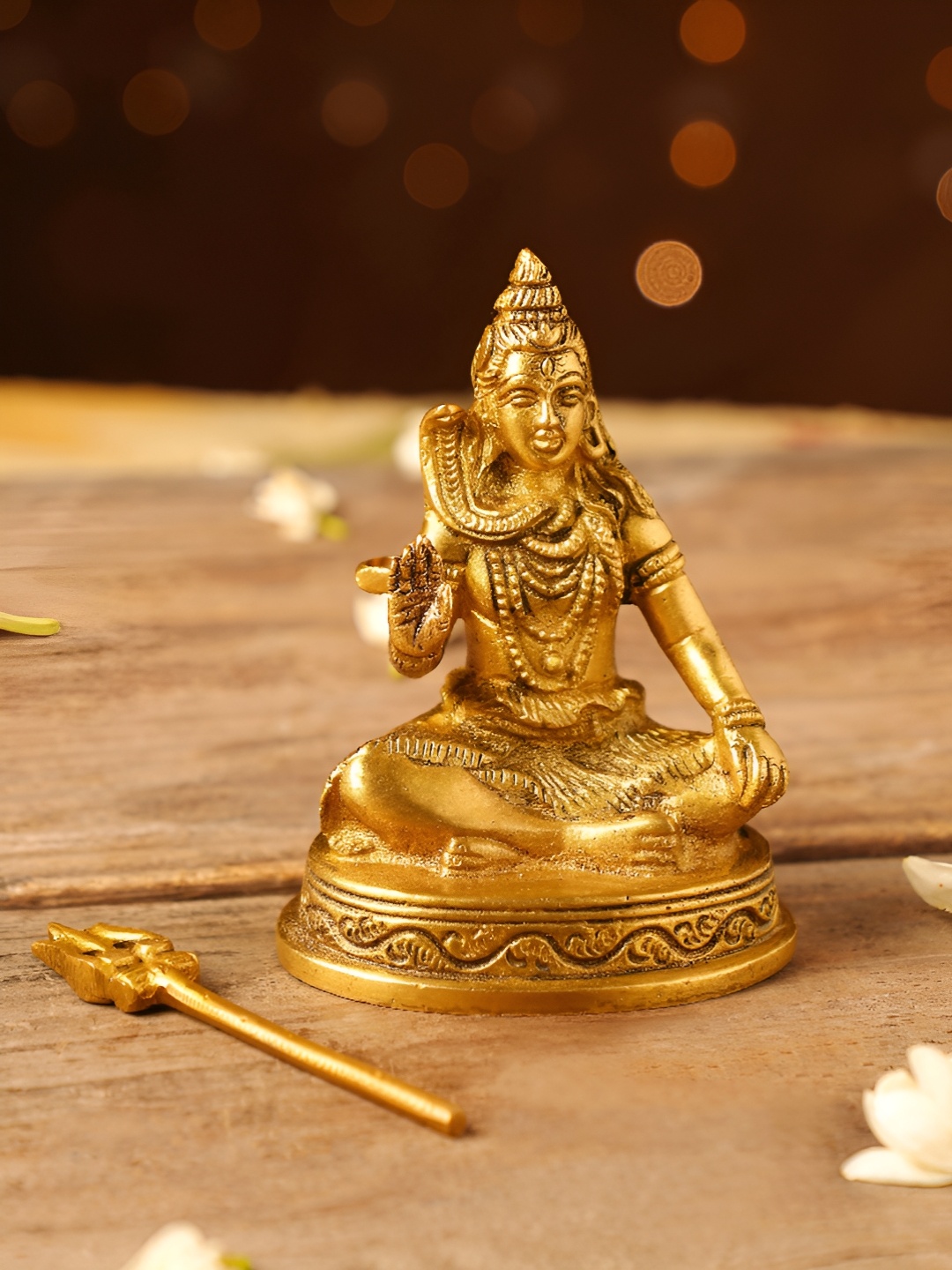 

JAYPORE Gold-Toned Religious Idol Showpiece