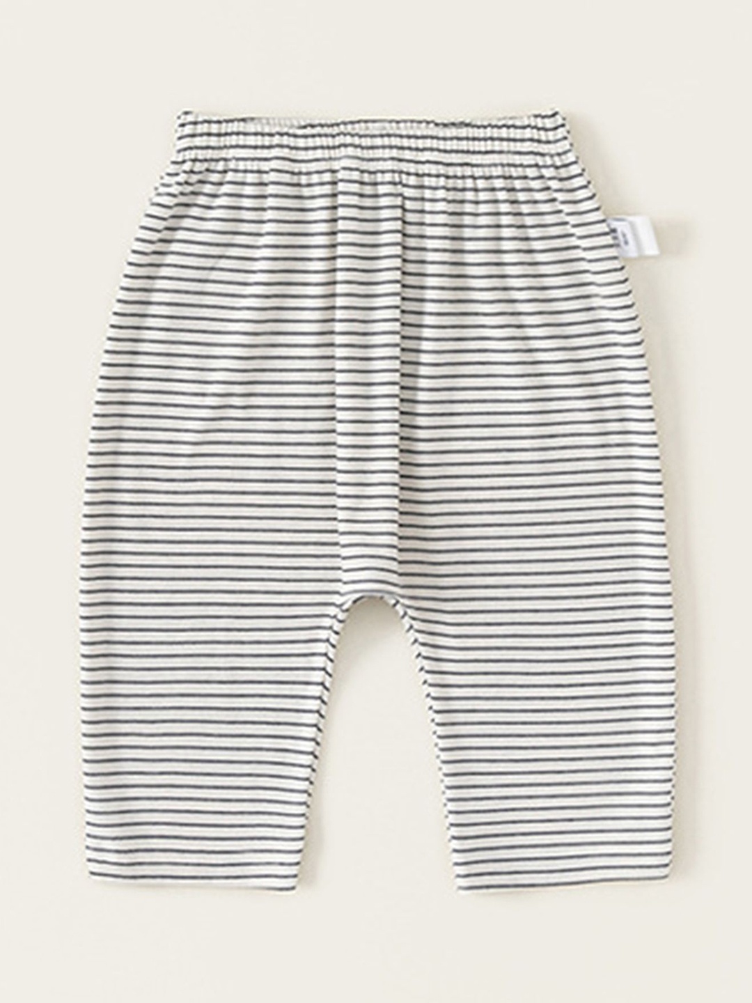 

LULU & SKY Boys Striped Tapered Fit High-Rise Trousers, Multi