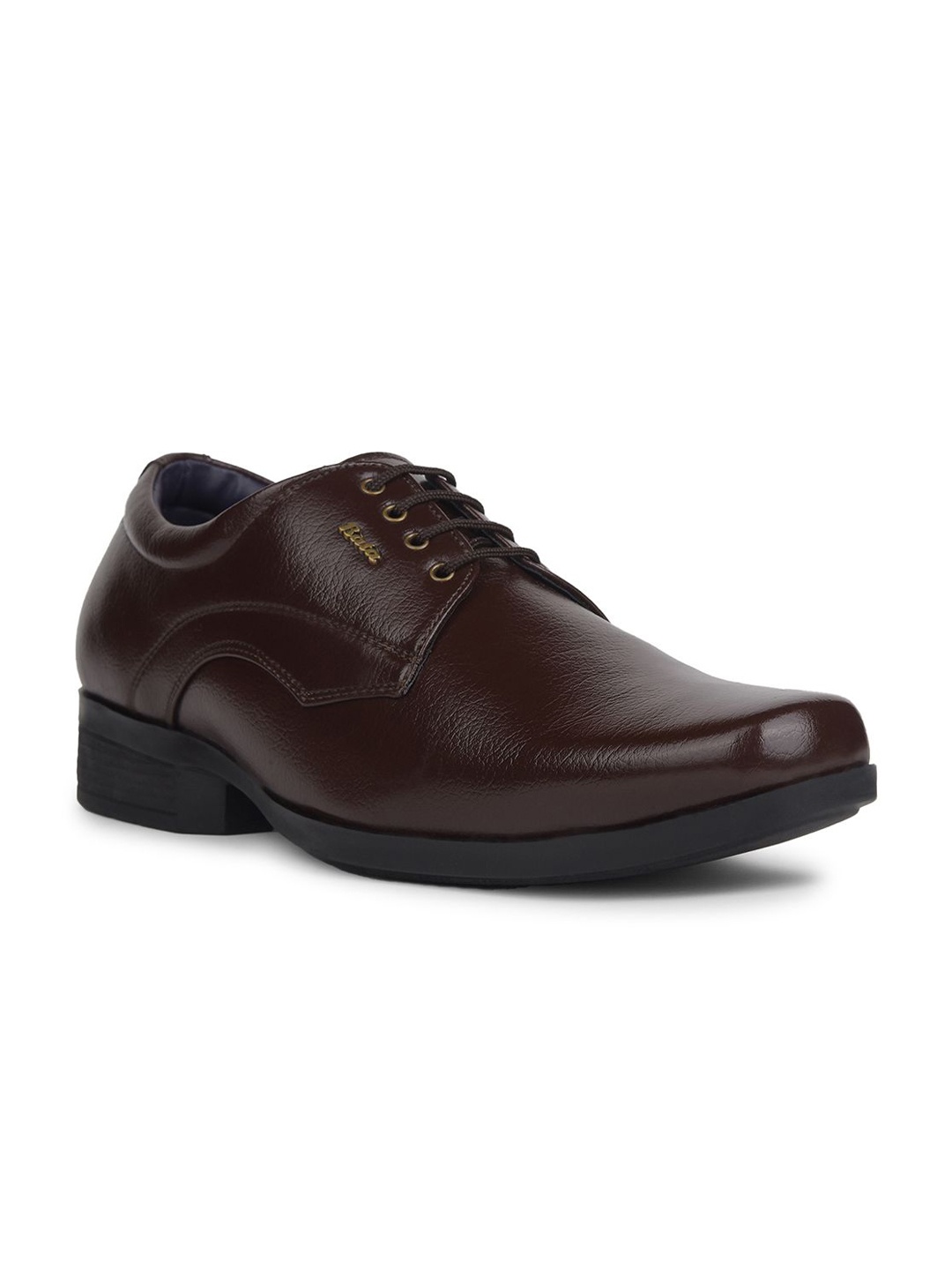 

Bata Men Formal Derbys Shoes, Brown