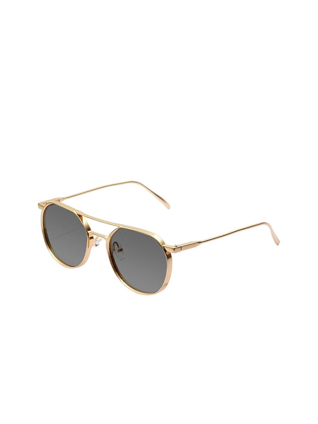 

SAM & MARSHALL Unisex Aviator Sunglasses with UV Protected Lens, Black