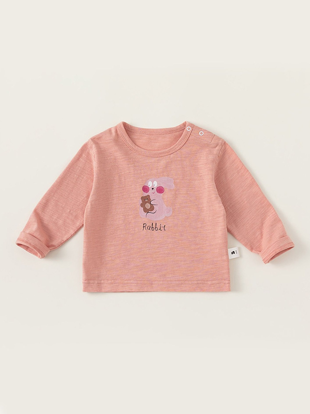 

LULU & SKY Organic Cotton Top, Pink