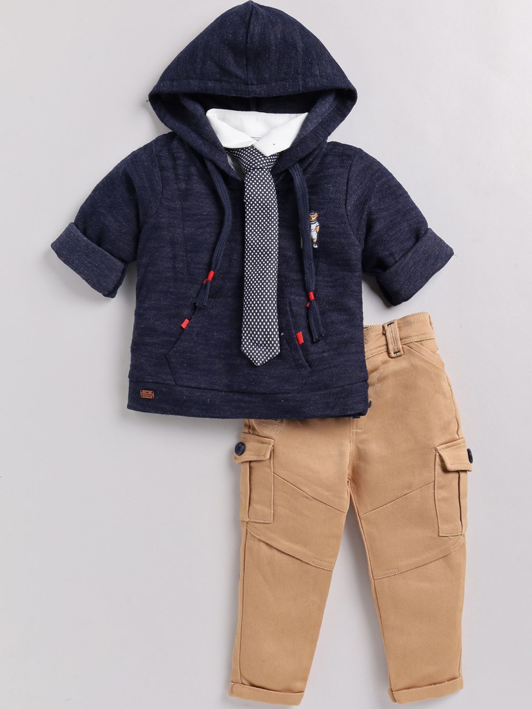 

LITTLE COLLARS Boys Trousers, Blue