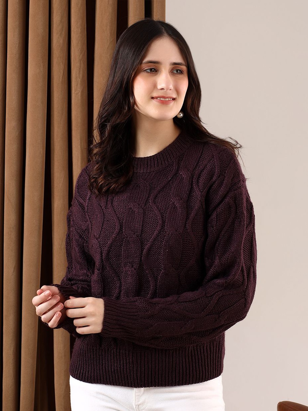 

Kotty Women Pullover, Brown