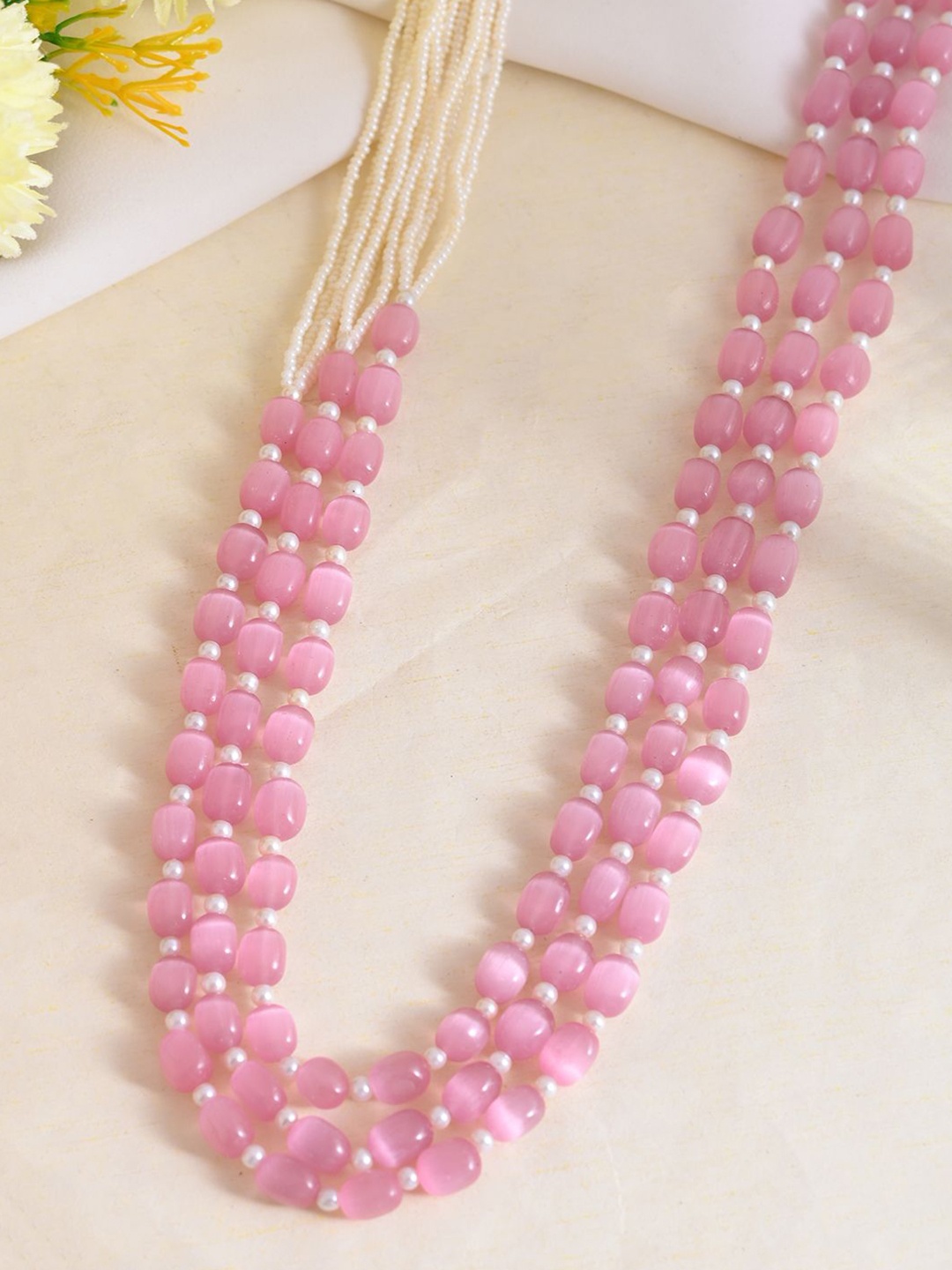 

Silvermerc Designs Brass Gold-Plated Handcrafted Necklace