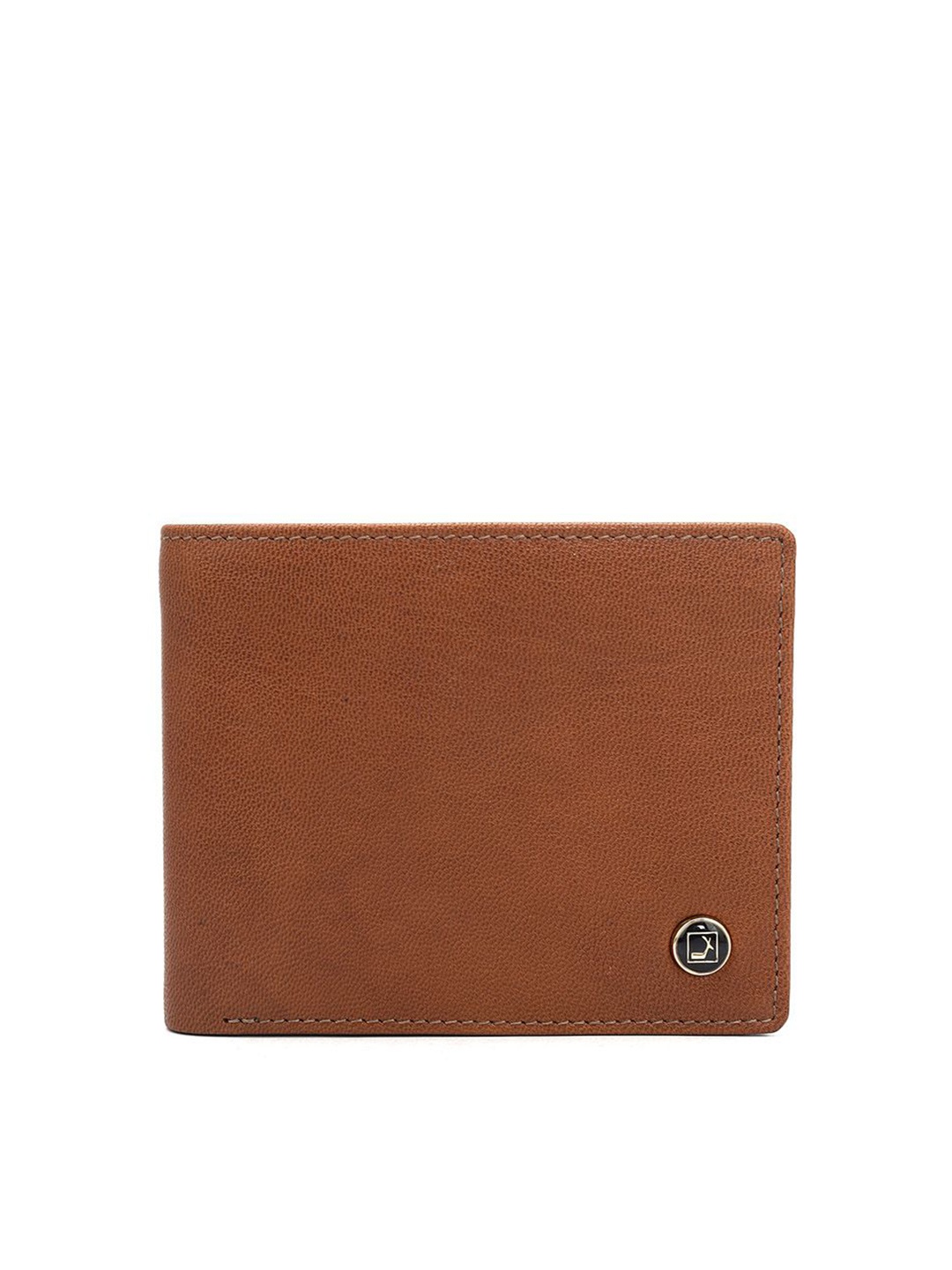 

Da Milano Men Leather Two Fold Wallet, Brown