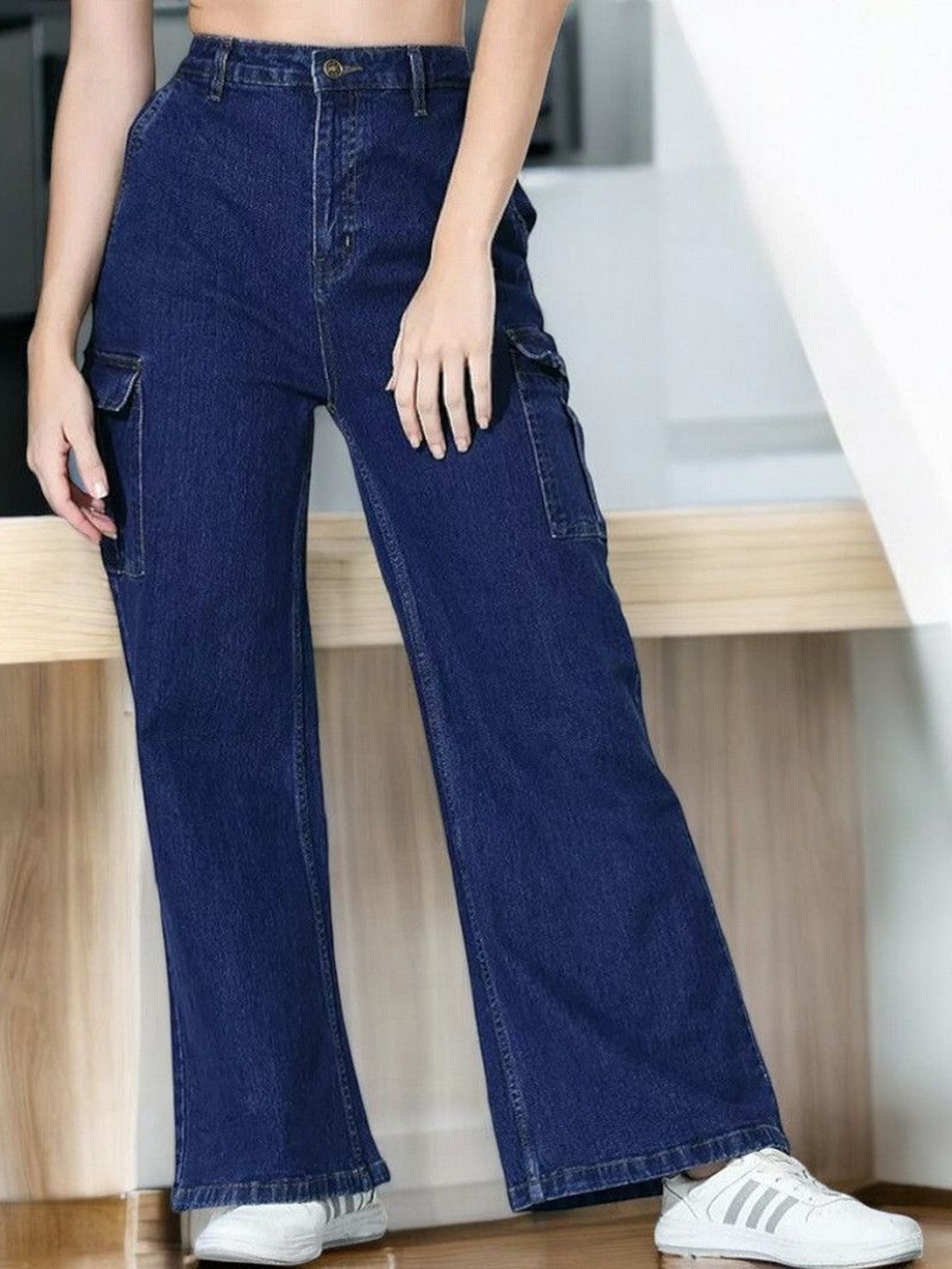 

Perfect Outlet Women High-Rise Stretchable Jeans, Navy blue