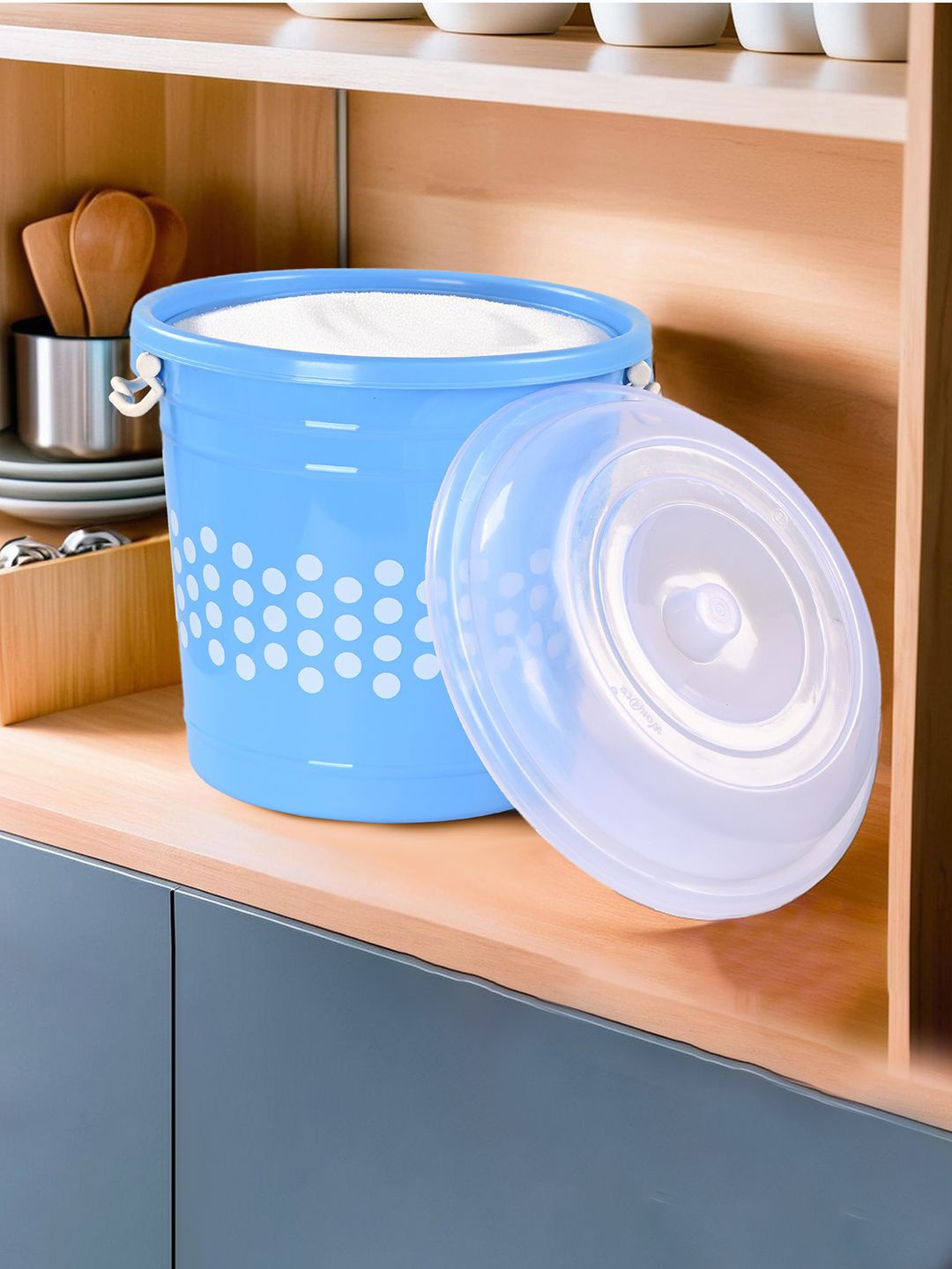 

Kuber Industries Set of 2 Unisex Blue Container