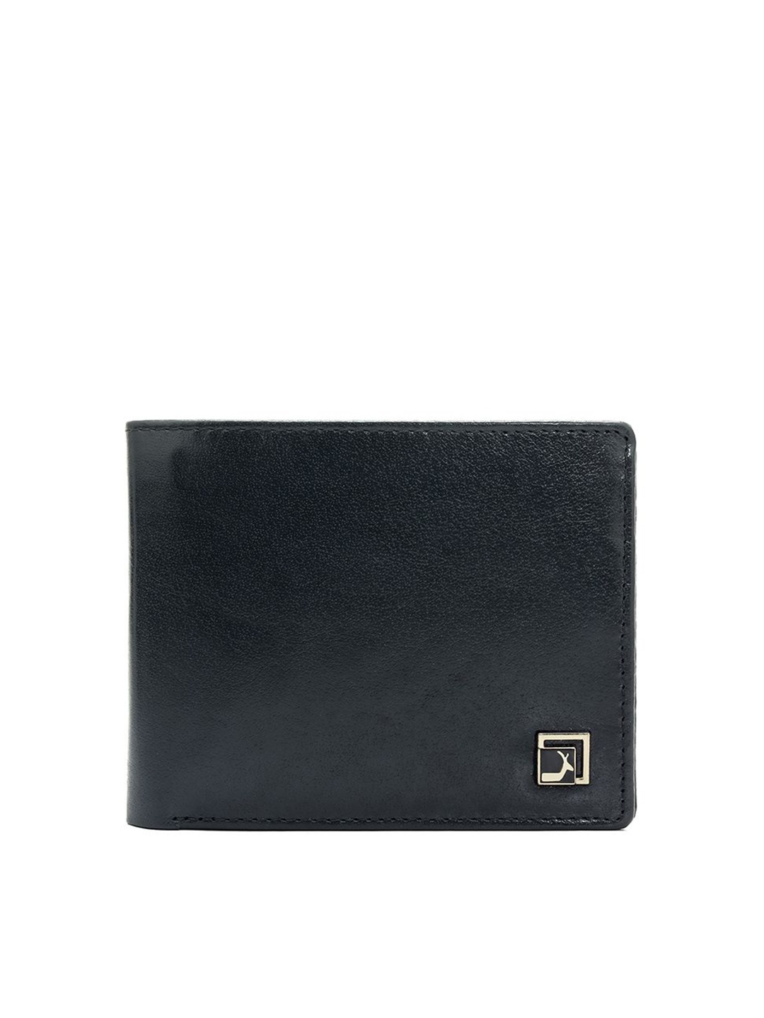 

Da Milano Men Leather Two Fold Wallet, Blue