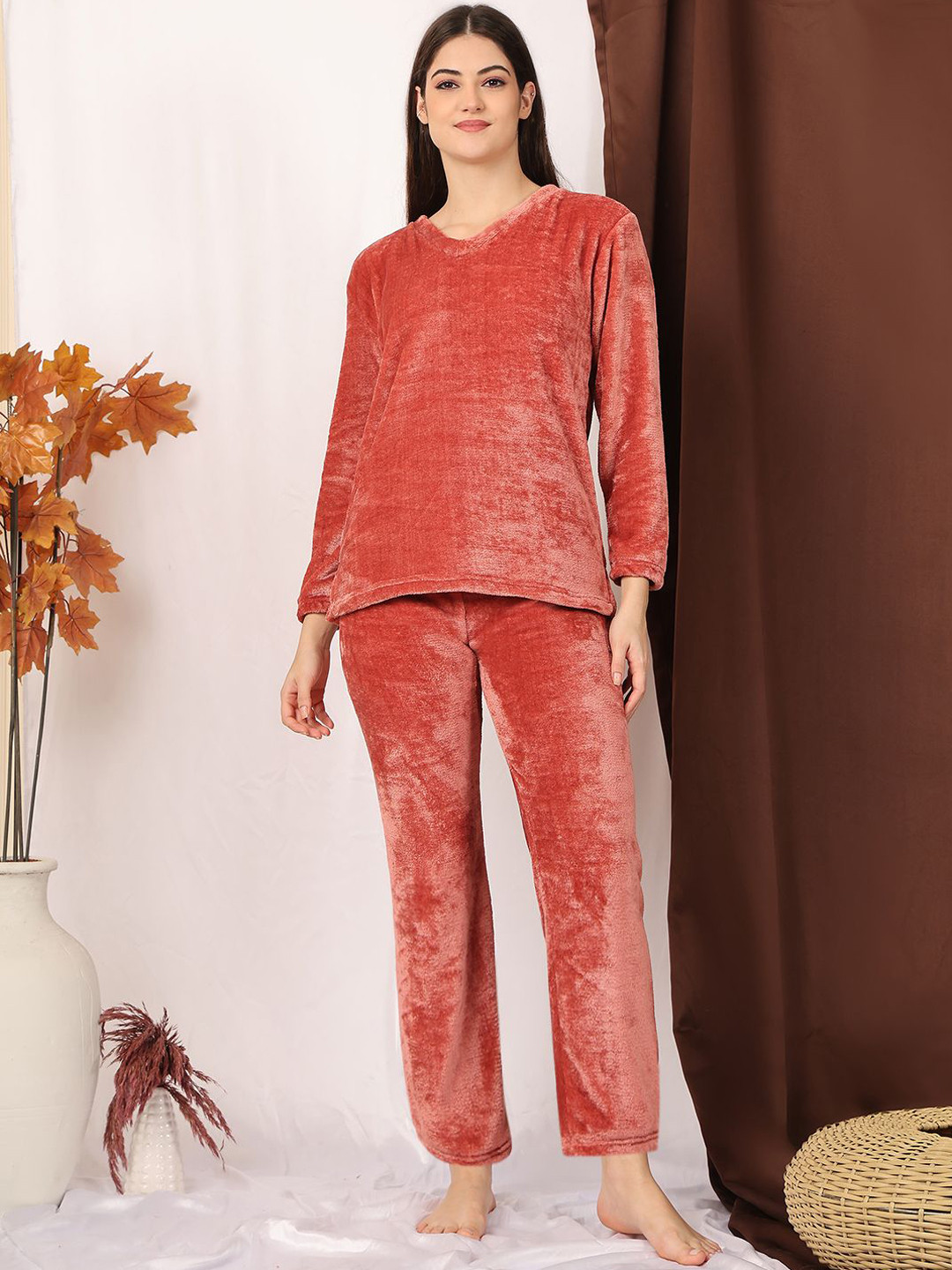

NEUDIS Women Night suit, Rust