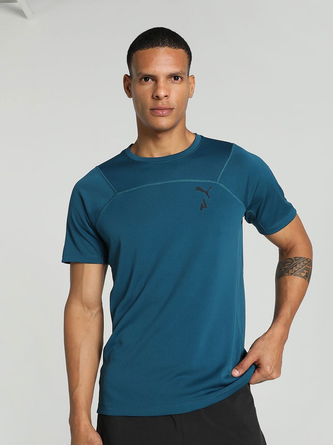 

Puma Seasons Short Sleeve Running Tshirts, Blue
