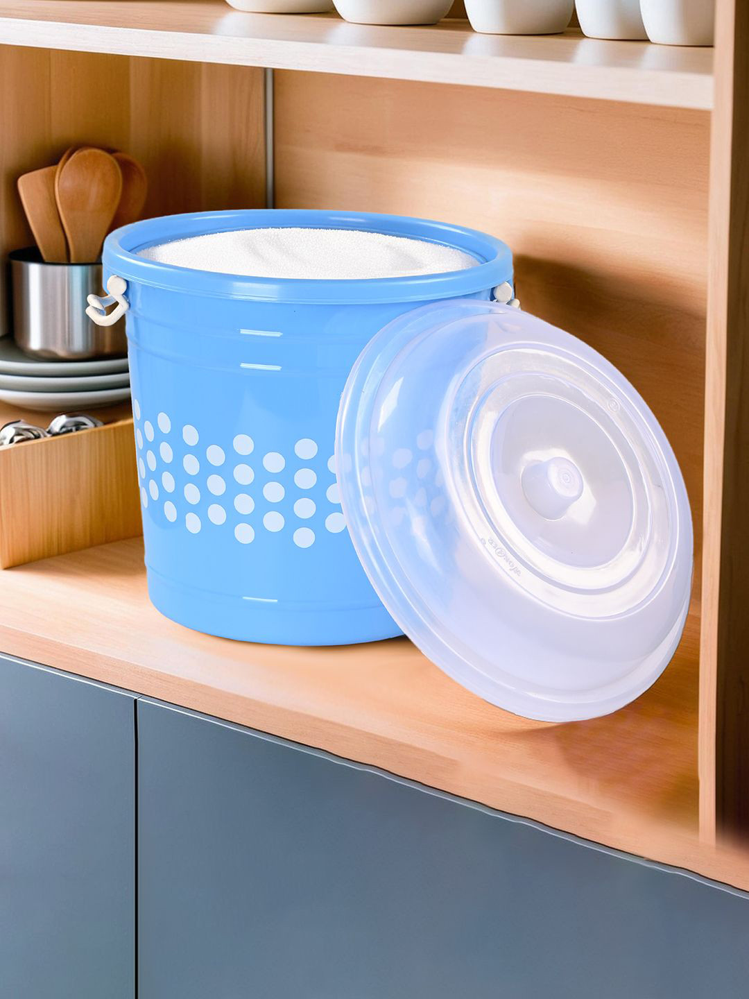 

Kuber Industries Set of 6 Unisex Blue Container