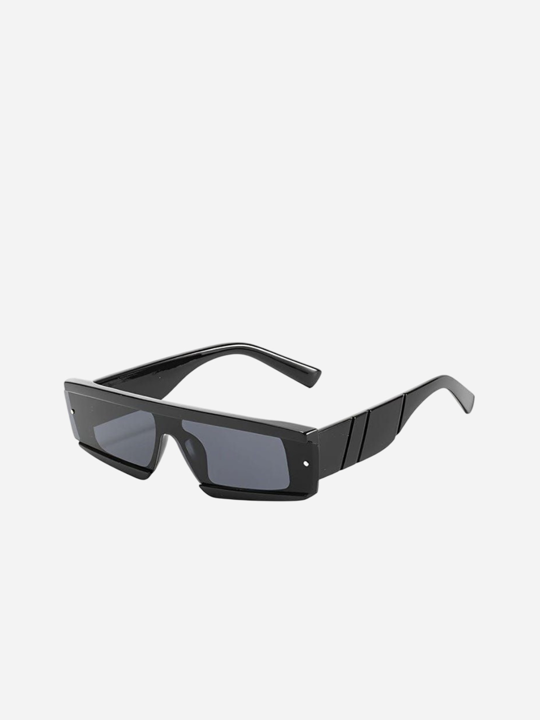 

Project Shades Unisex Rectangle Sunglasses with UV Protected Lens, Black