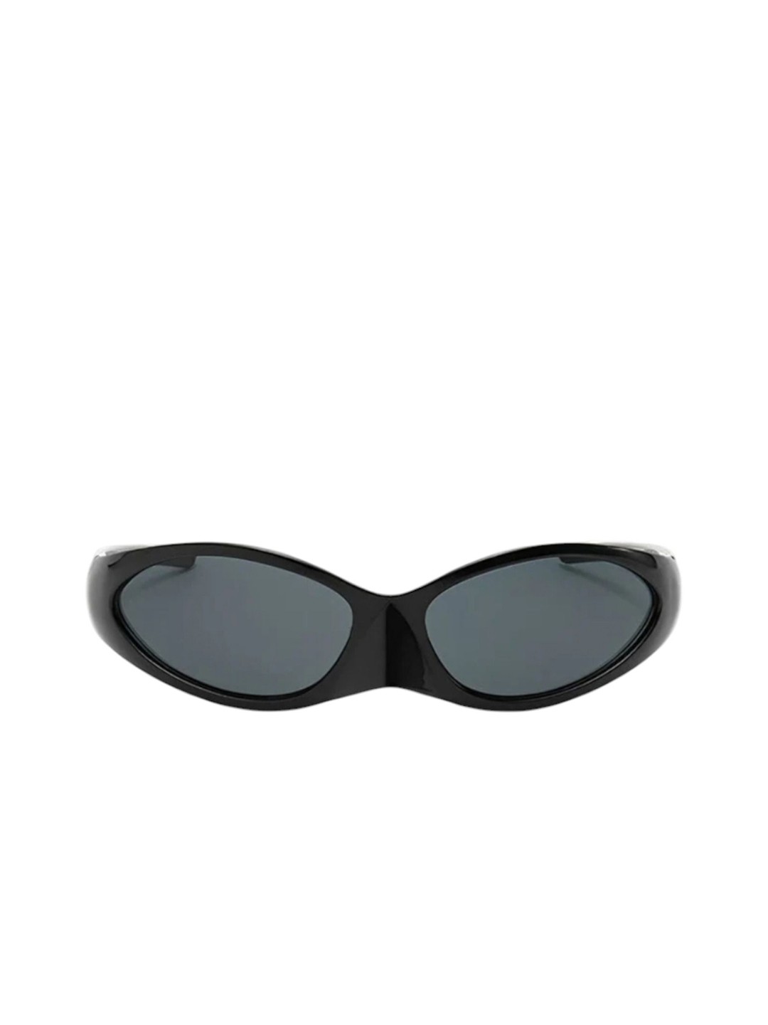 

Project Shades Unisex Oval Sunglasses with UV Protected Lens, Black