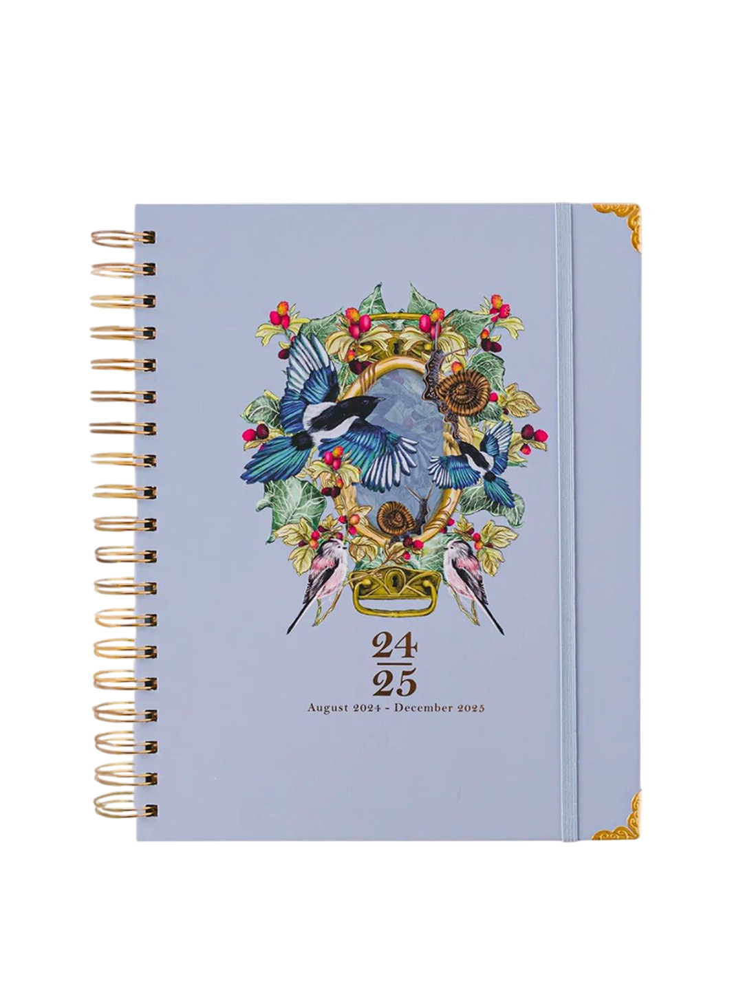 

happywagon Blue & Green Floral & Enchanted Birds Printed Planner