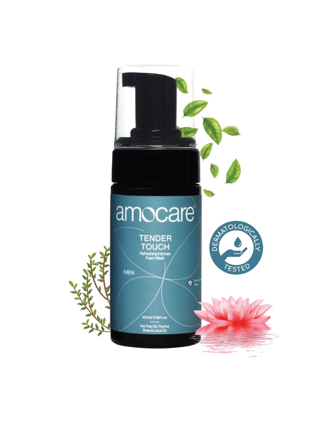 

Amocare Private Limited Tender Touch Refreshing Intimate Foam Wash - 100 ml, Blue
