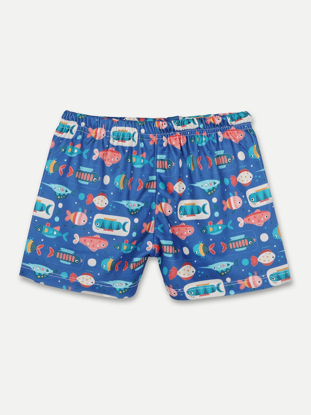 

Aqua Holic Kids Printed Swim Shorts, Blue