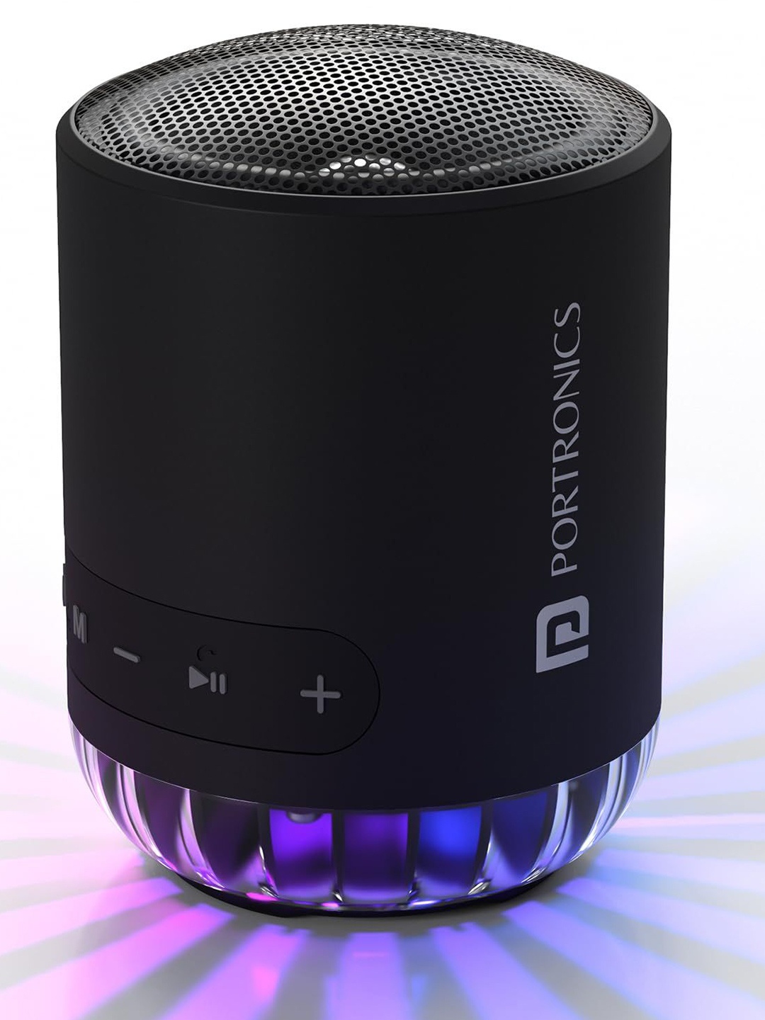 

Portronics Soundpot Pro 20W Portable Bluetooth Speaker, Black