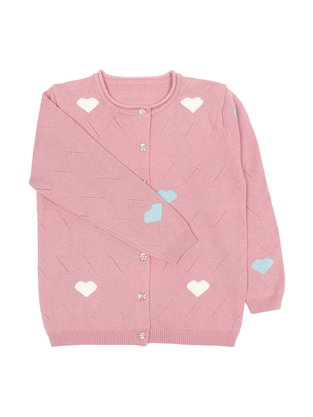 

KNITCO Girls Cardigan, Pink