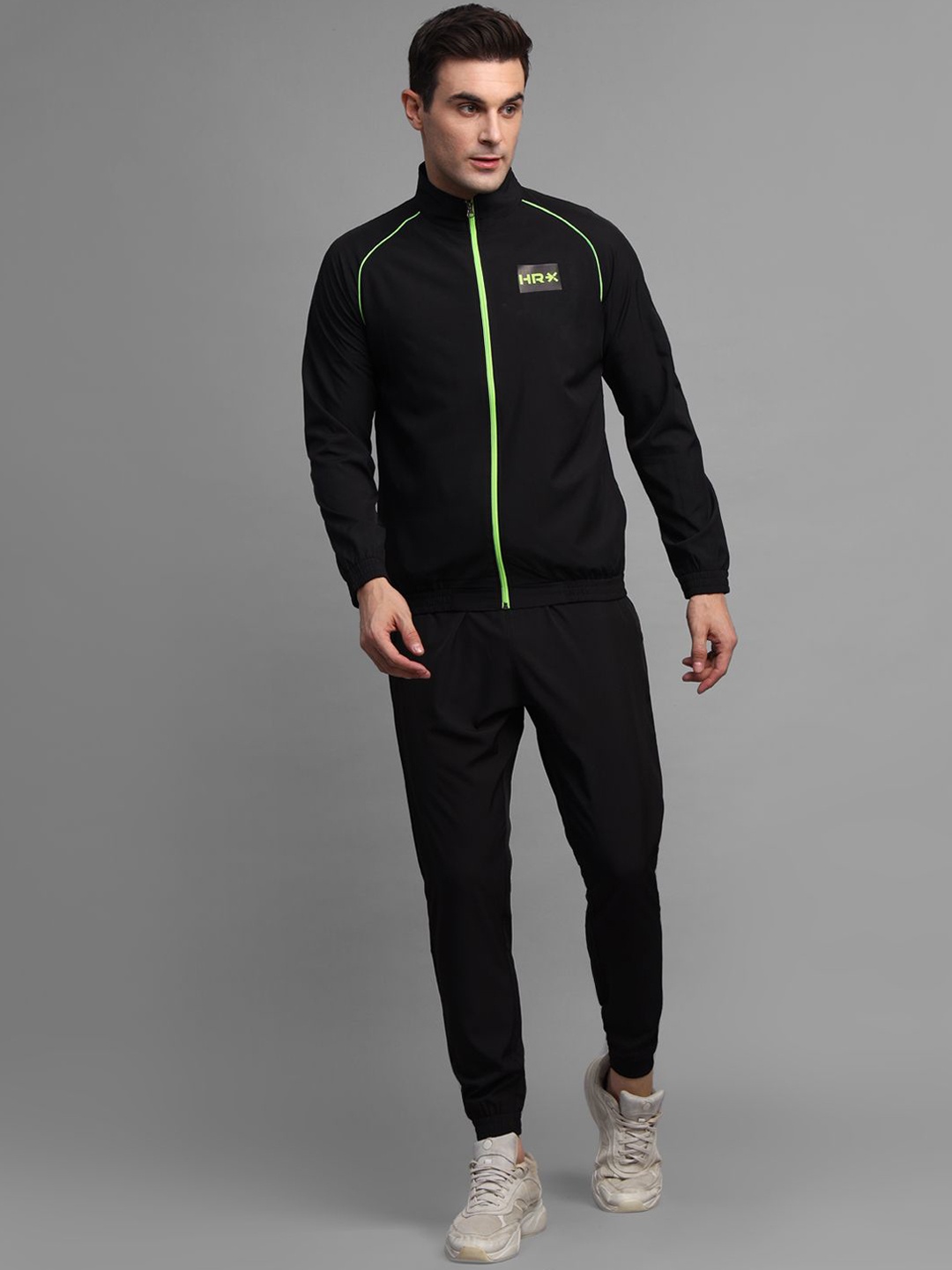 

HRX by Hrithik Roshan Men Tracksuits, Black