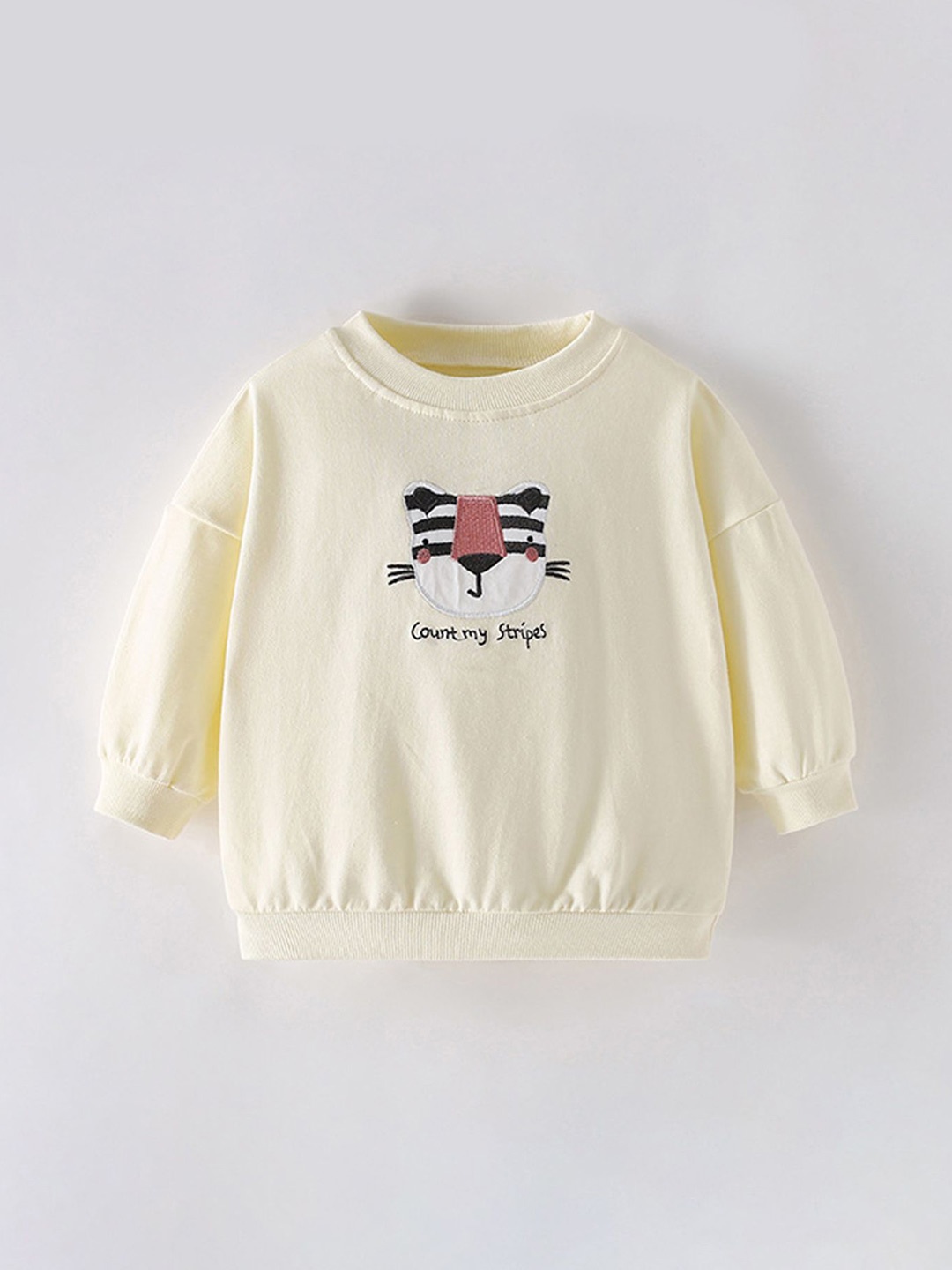 

LULU & SKY Boys Sweatshirt, Beige