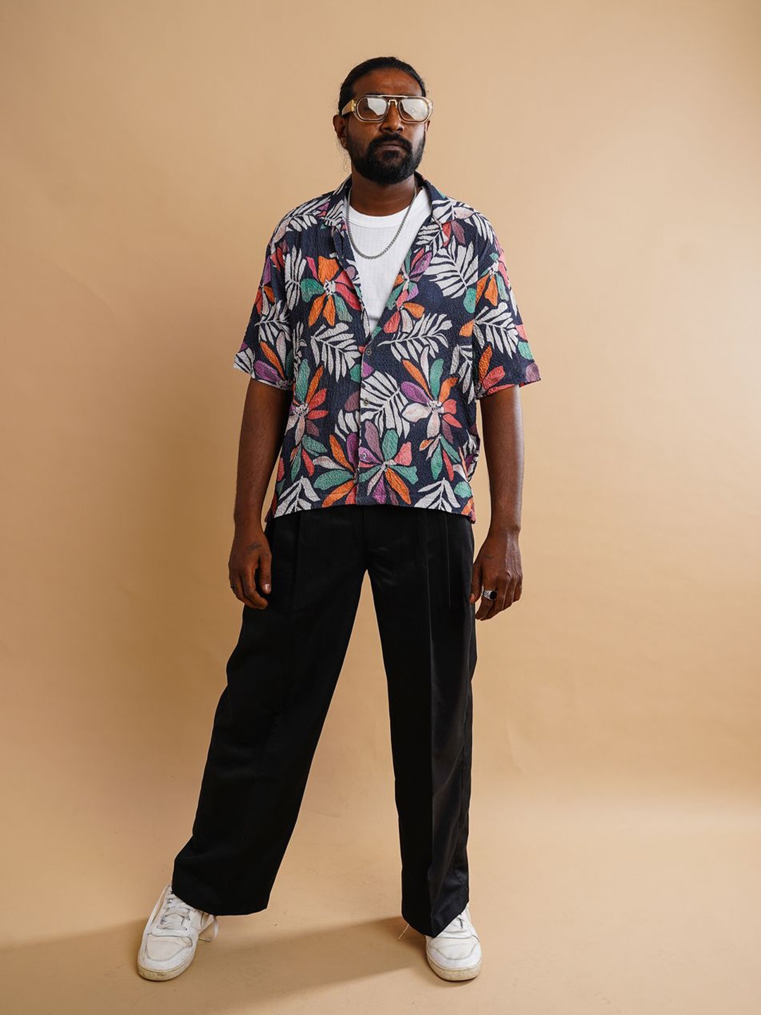 

Big Bunny Men Custom Opaque Printed Casual Shirt, Multi