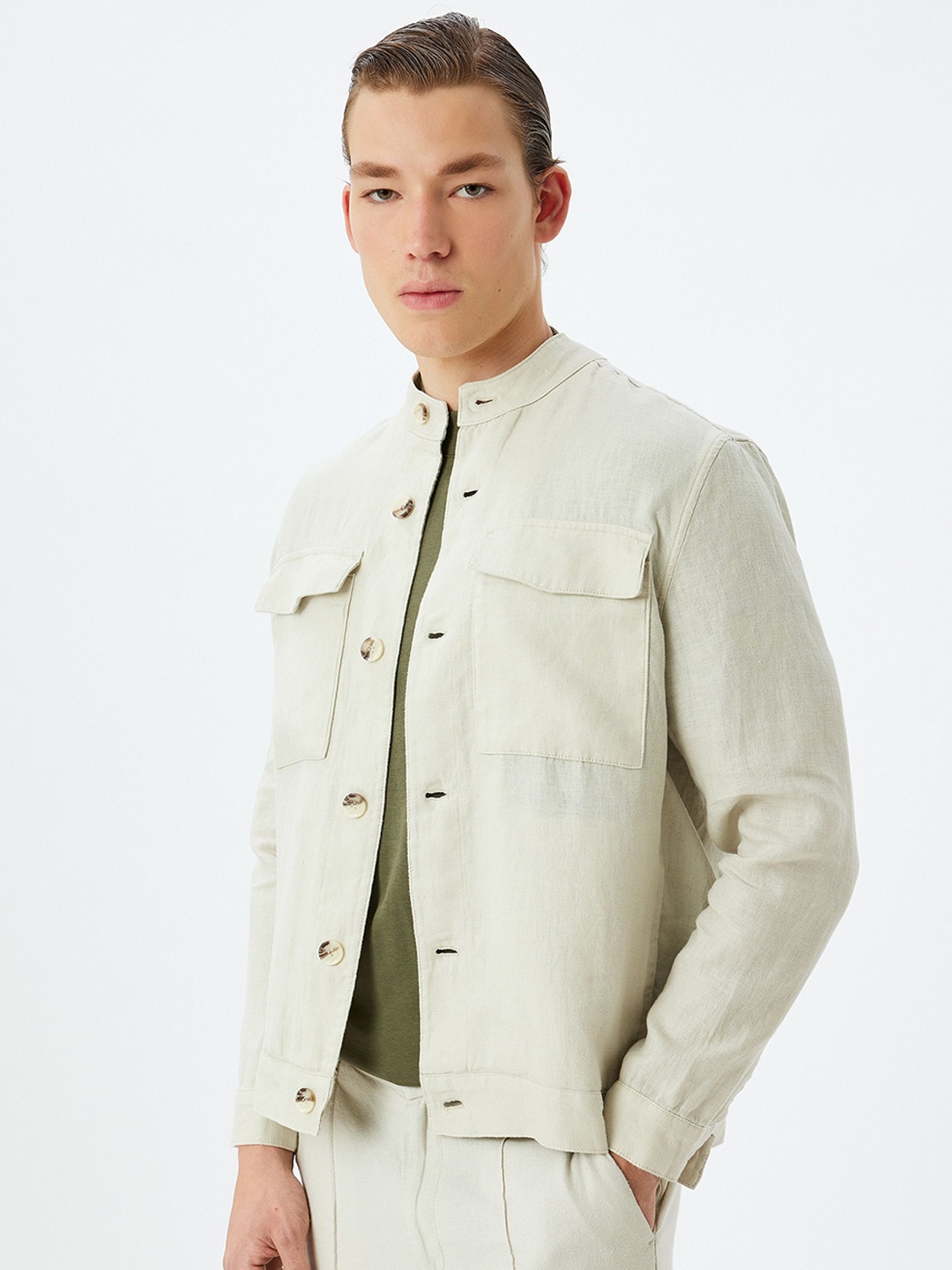 

Koton Men Tailored Jacket, Beige