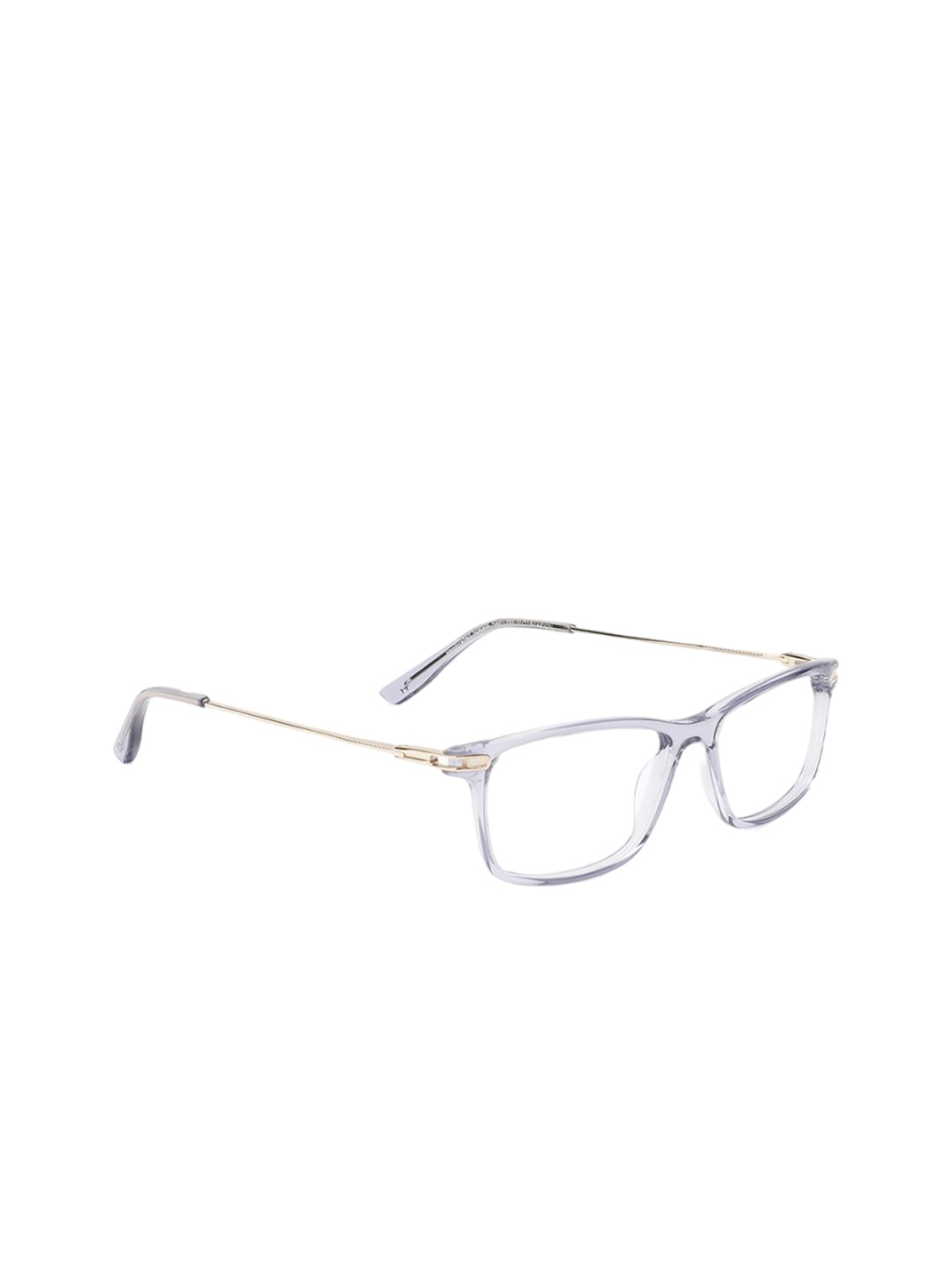 

Specsmakers Unisex Full Rim Rectangle Frames FSFCGYGD51HAP1203, Grey