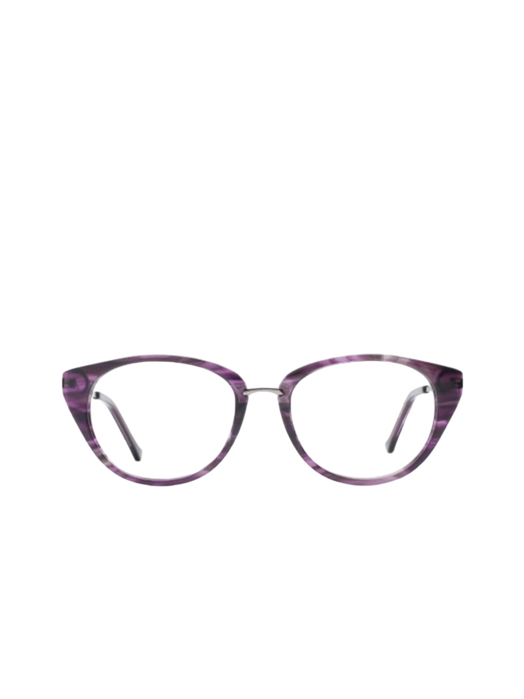 

Specsmakers Women Cateye Sunglasses FSFPRTGM52HAP1199-Purple Tortise