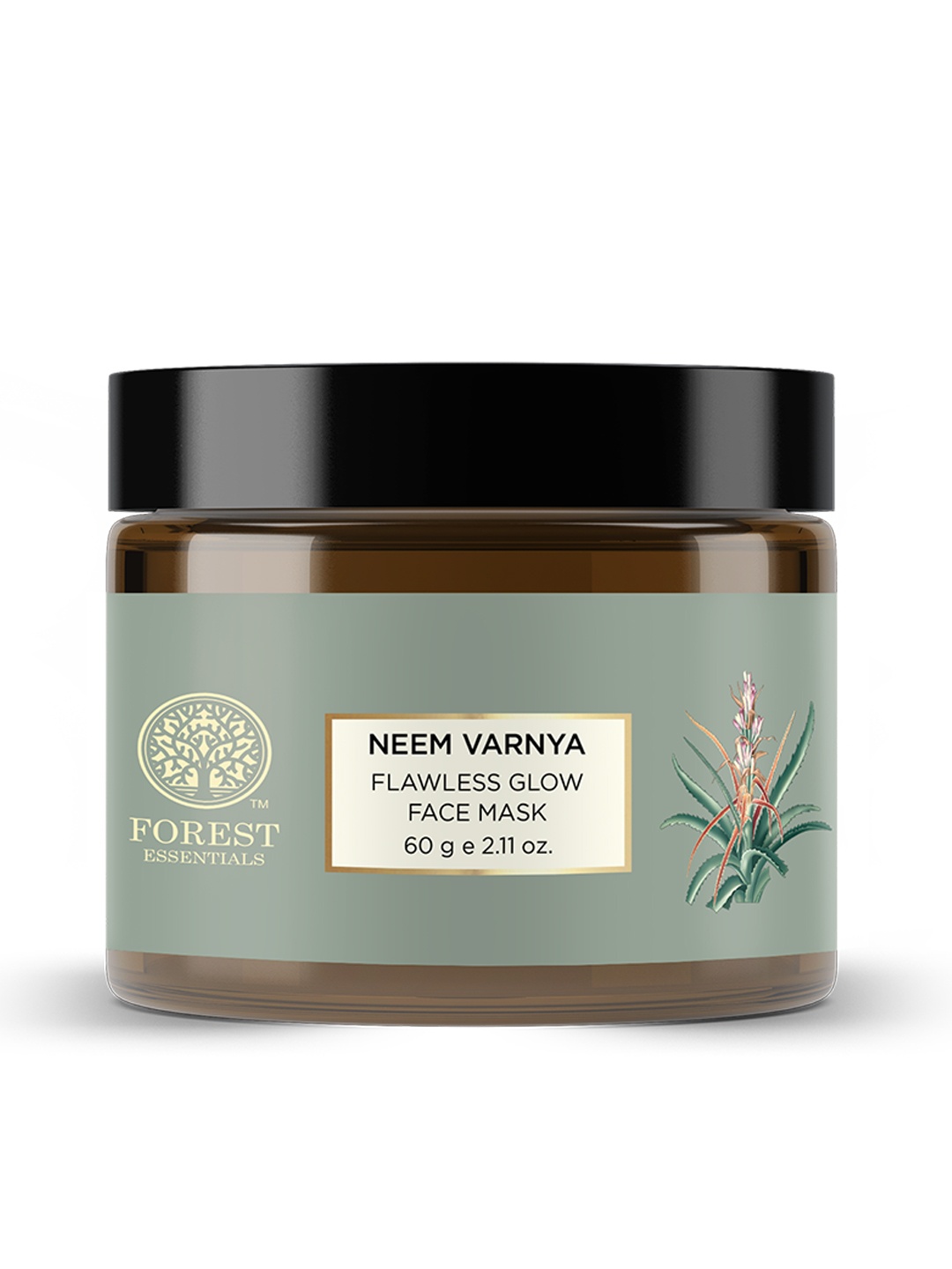 

Forest Essentials Neem Varnya Lepa - Facial Treatment Masque - 60 g, Green