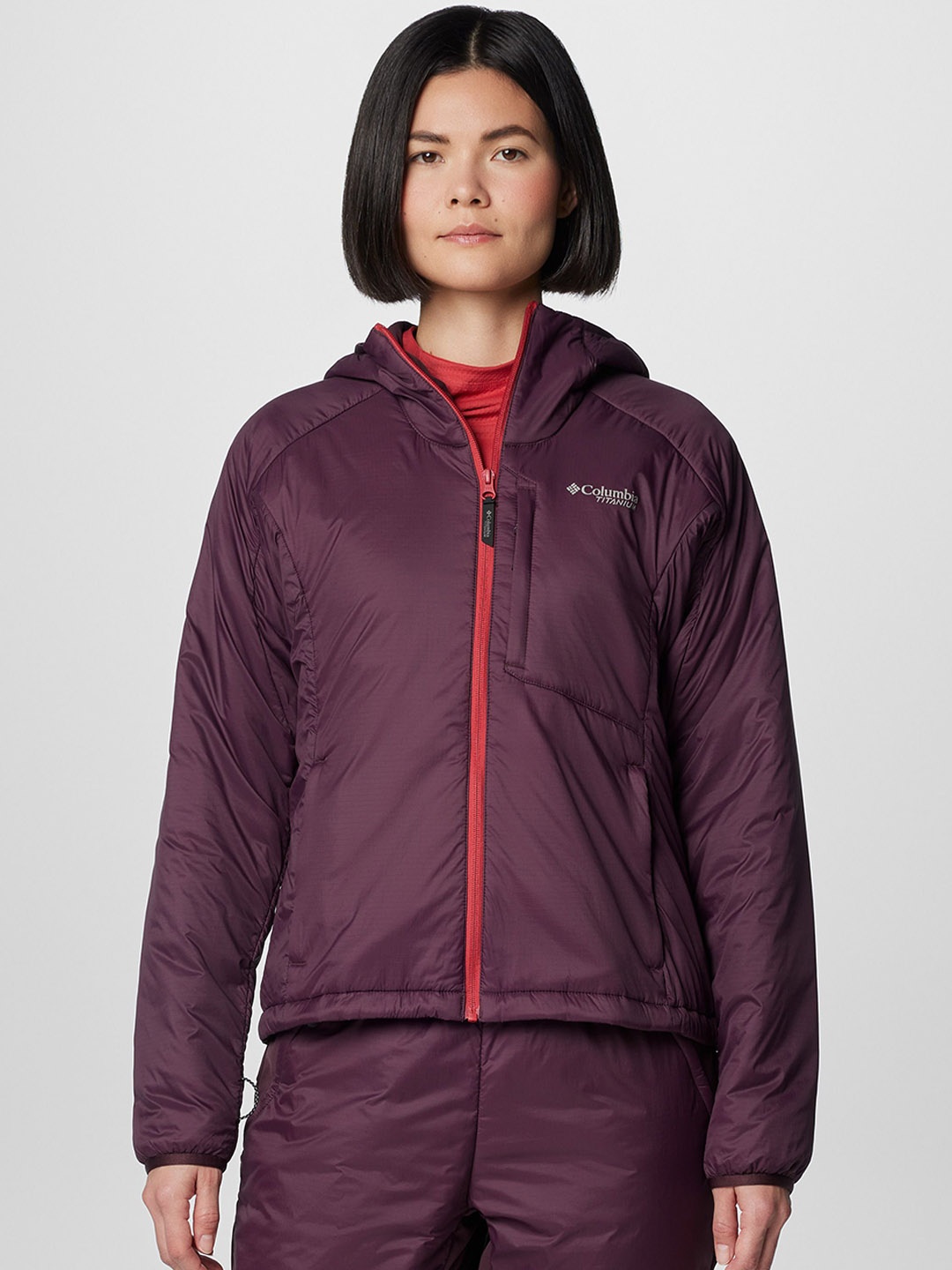 

Columbia Silver Leaf II Stretch Insulated Omni-Shield Jacket, Maroon