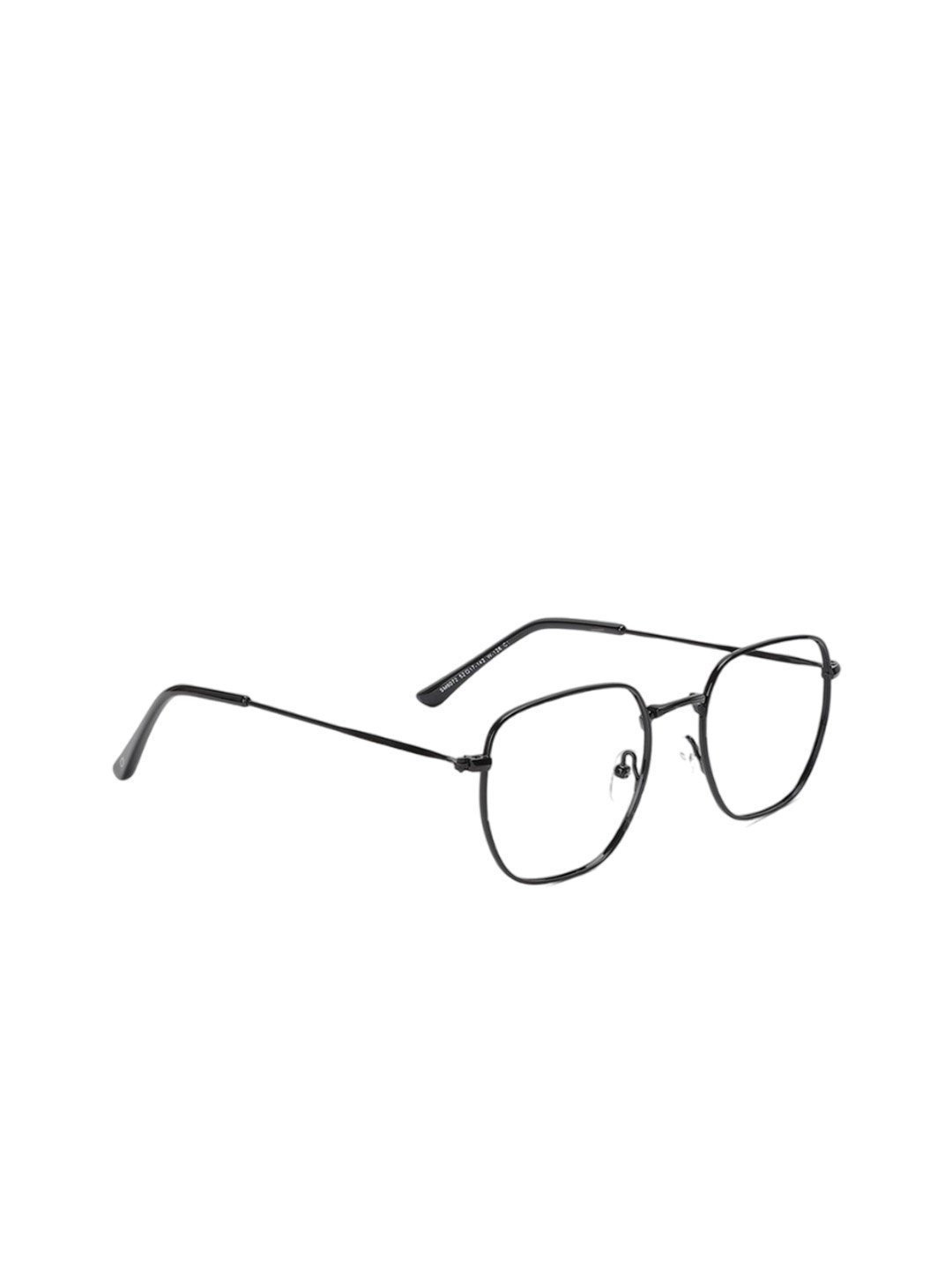 

Specsmakers Unisex Full Rim Aviator Frames, Black