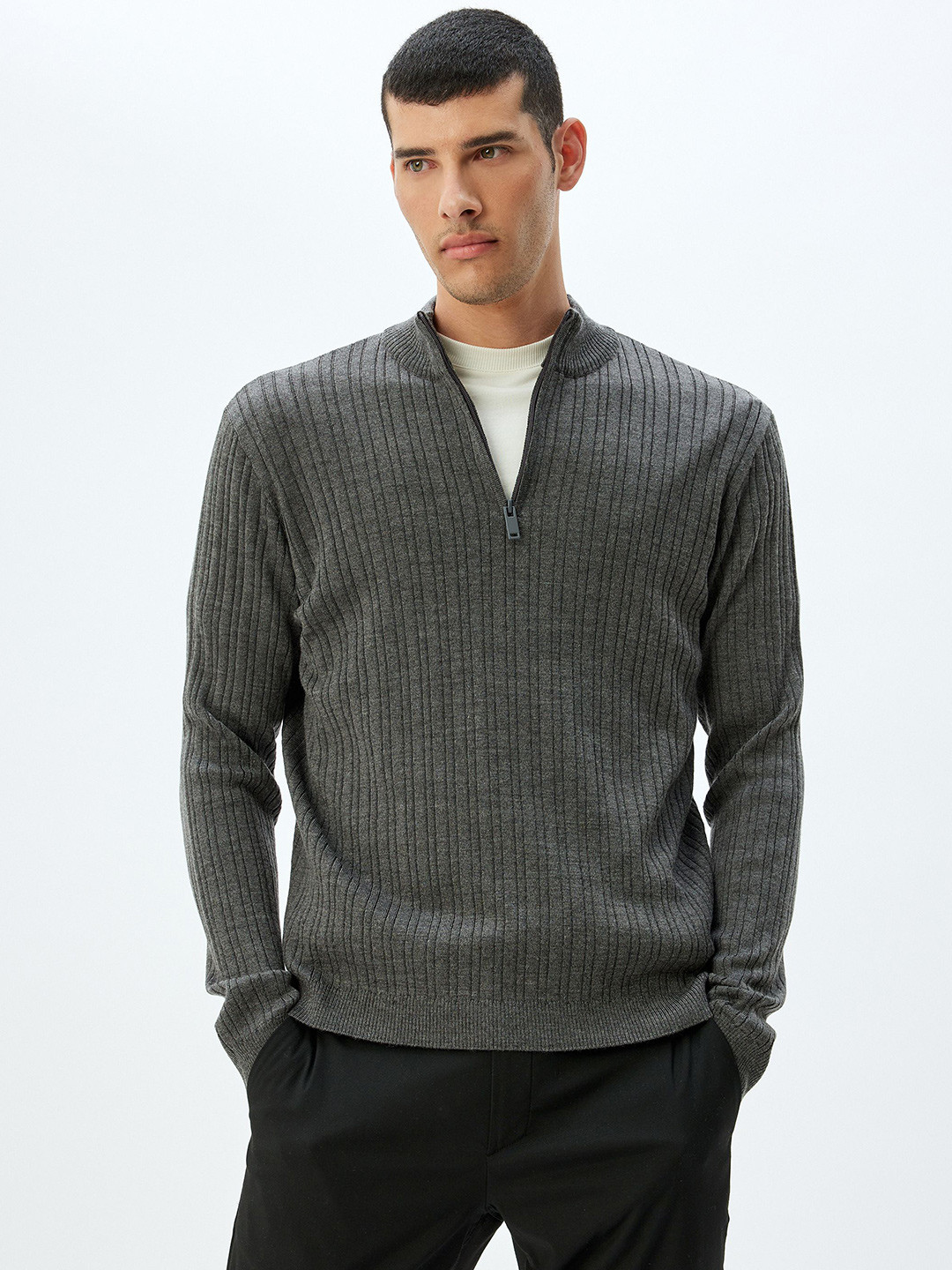 

Koton Men Long Sleeves Pullover, Grey