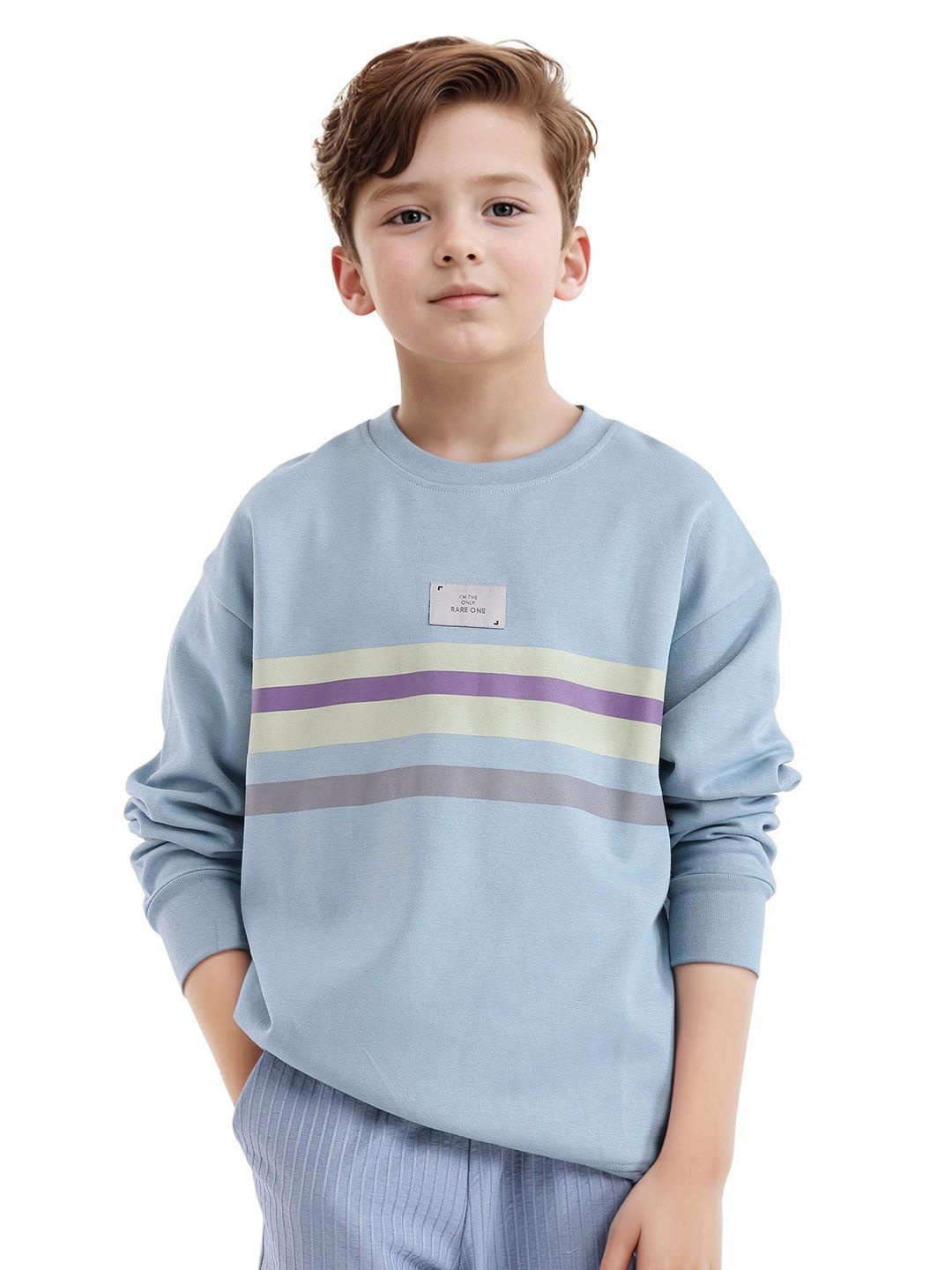 

Rare Ones Boys Pigment Print Sweatshirt, Blue