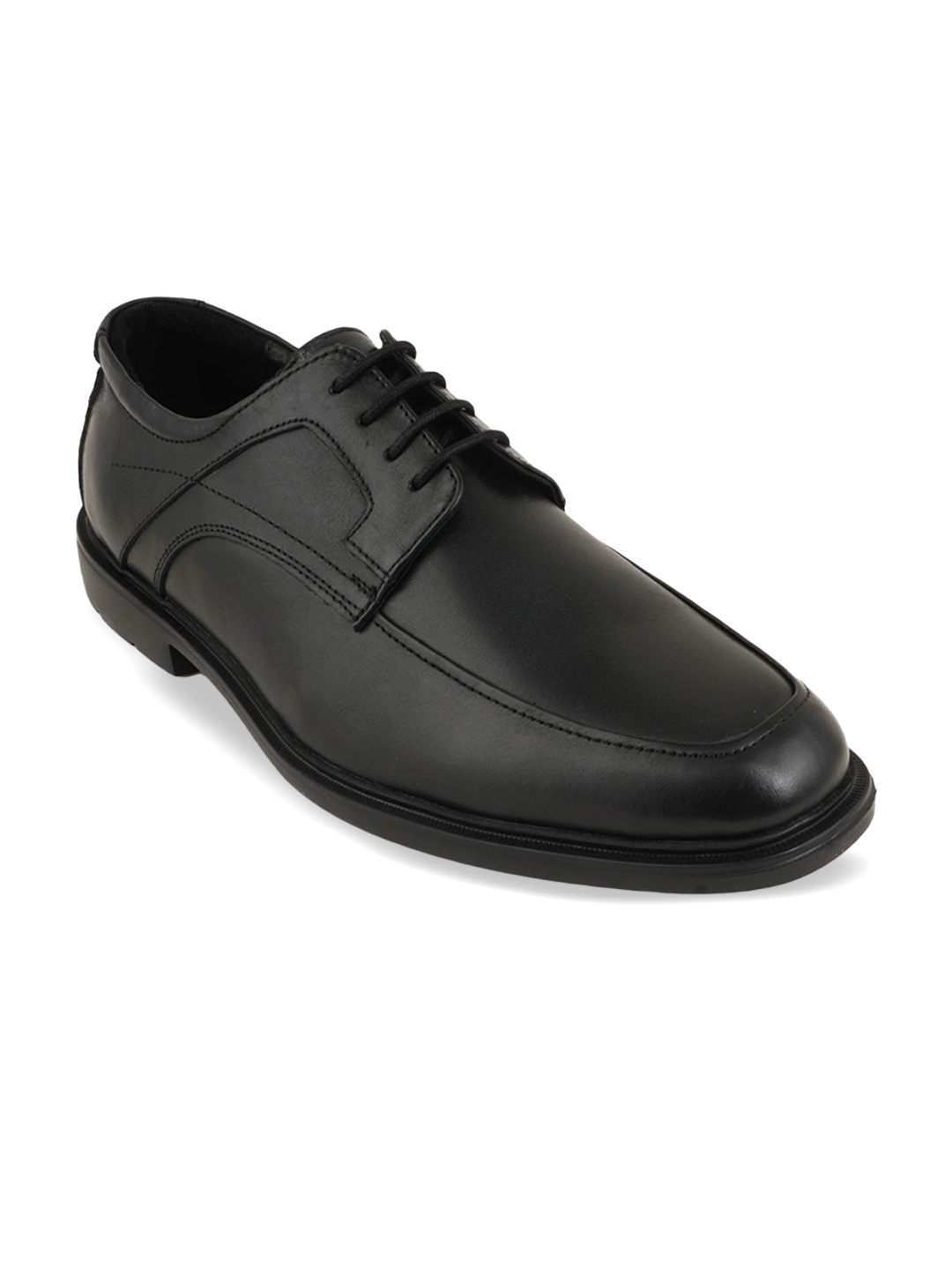 

pelle albero Men Formal Derby Shoes, Black
