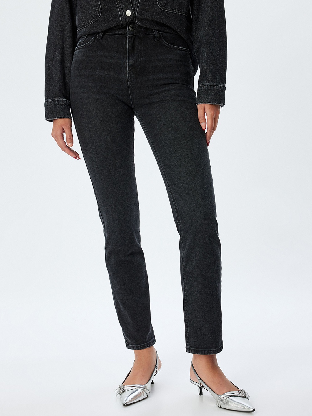 

Koton Women Trousers, Grey