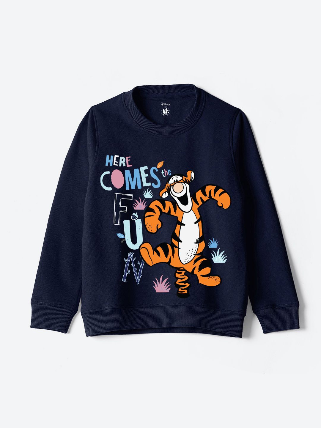

YK Disney Boys Graphic Printed Sweatshirt, Blue