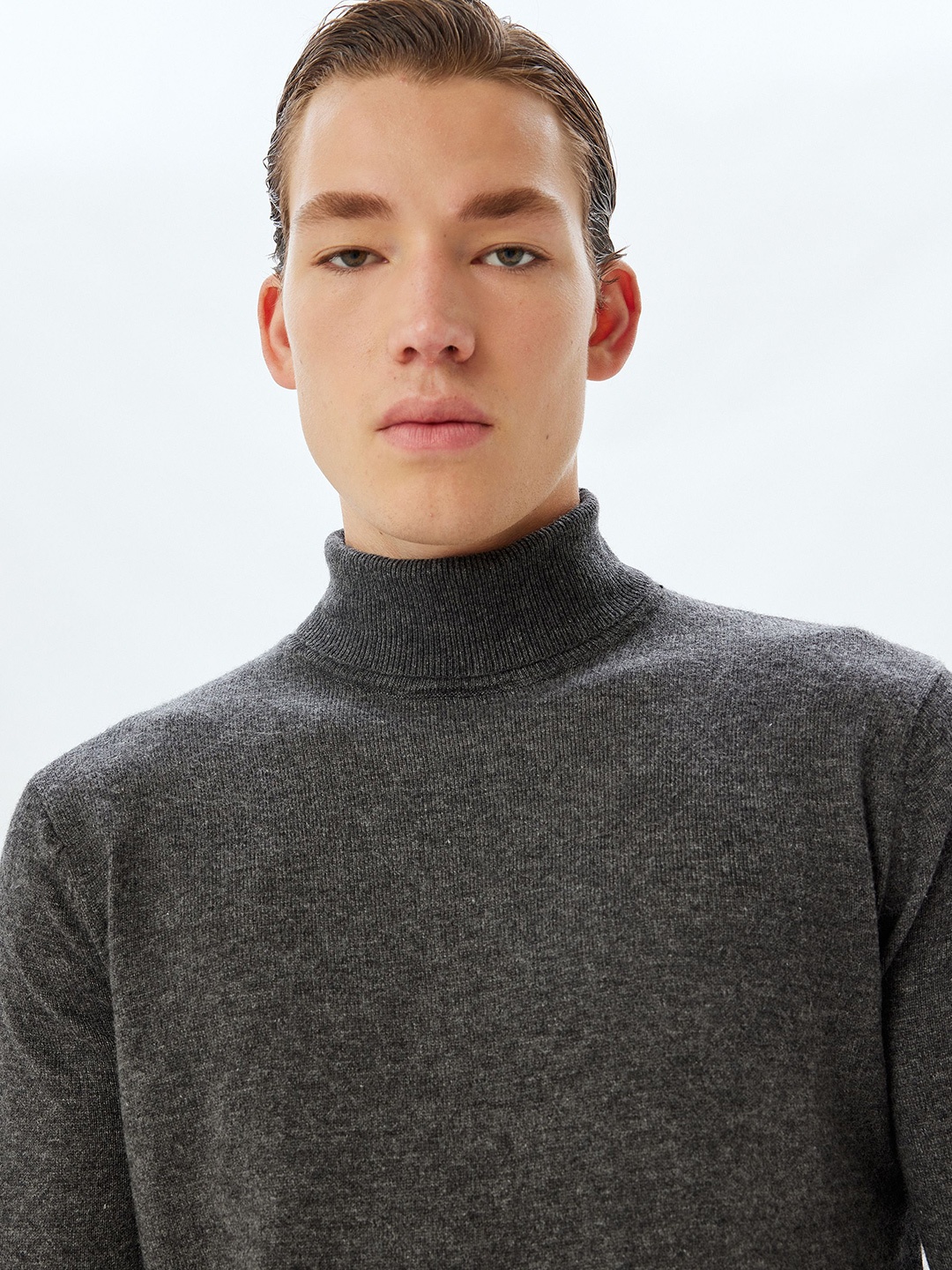 

Koton Men Casual Pullover Sweaters, Grey
