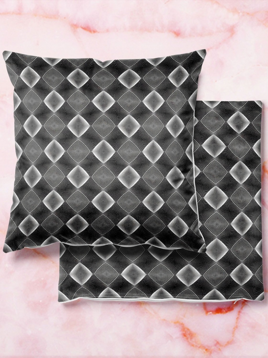 

ArtzFolio Multicoloured Set of 2 Square Cushion Covers, Multi