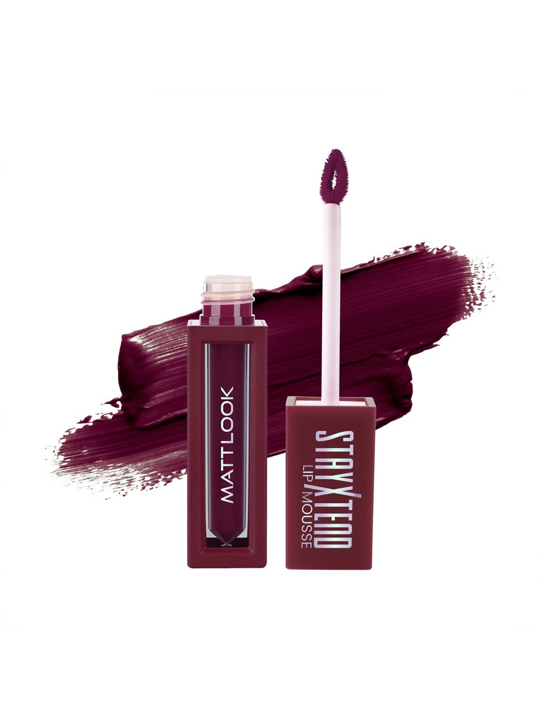 

MATTLOOK Set Of 2 Stayxtend Lip Mousse Enriched With Vitamin E 4ml Each - Wine O Clock 10, Burgundy