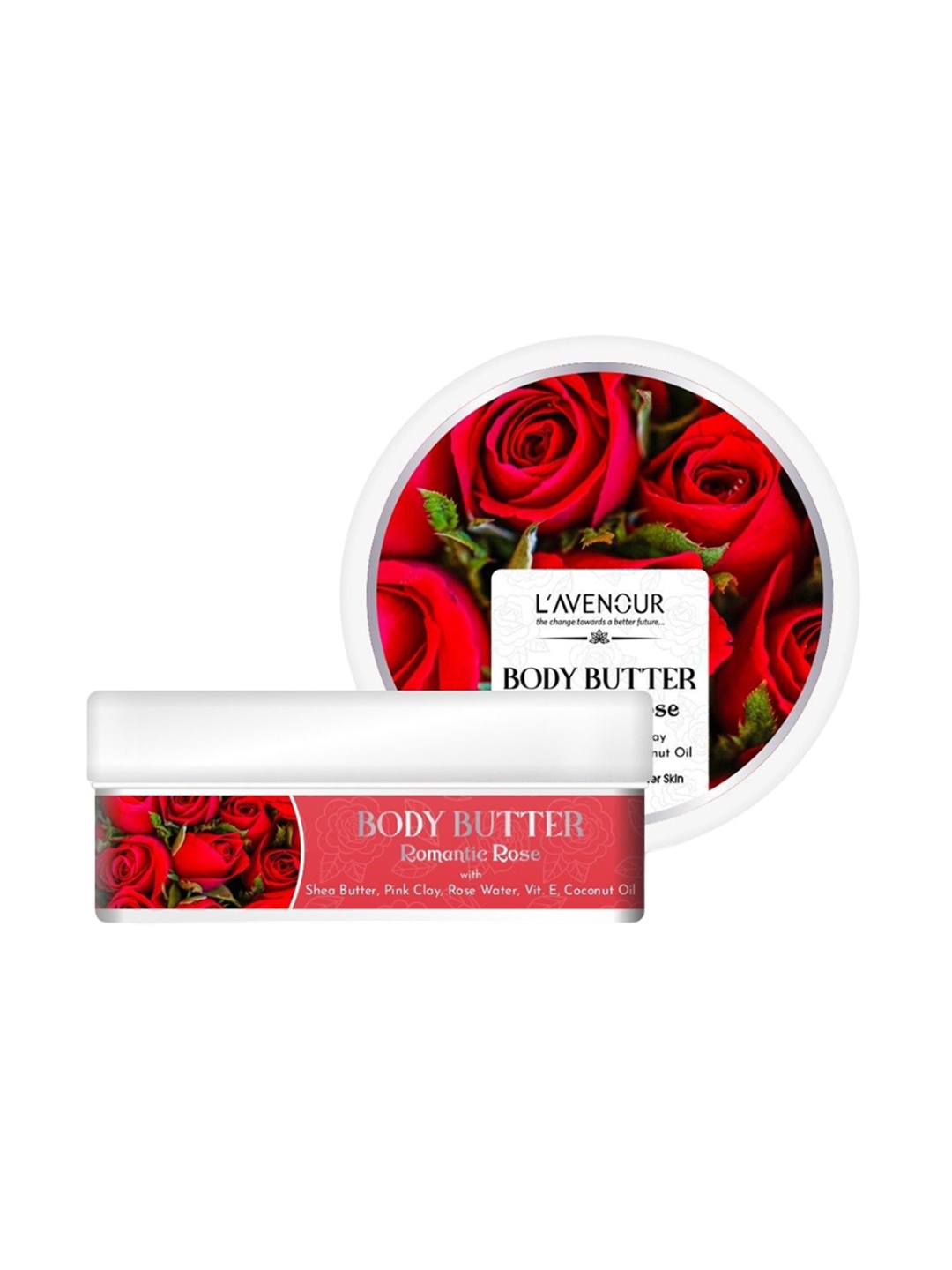 

L'AVENOUR Romantic Rose Body Butter - 200 ml, Pink
