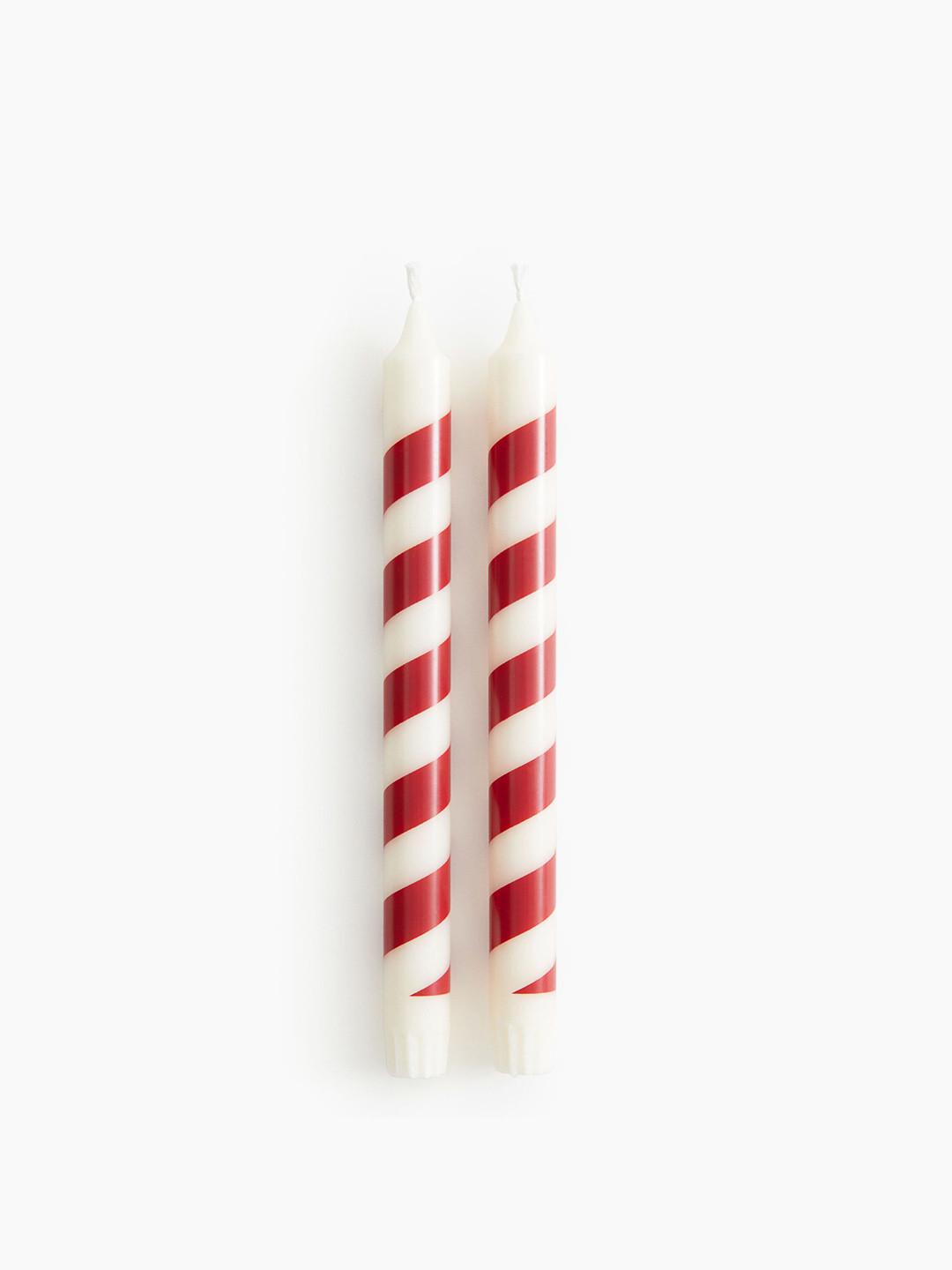 

H&M Red 2-Pack Candy Cane Candles