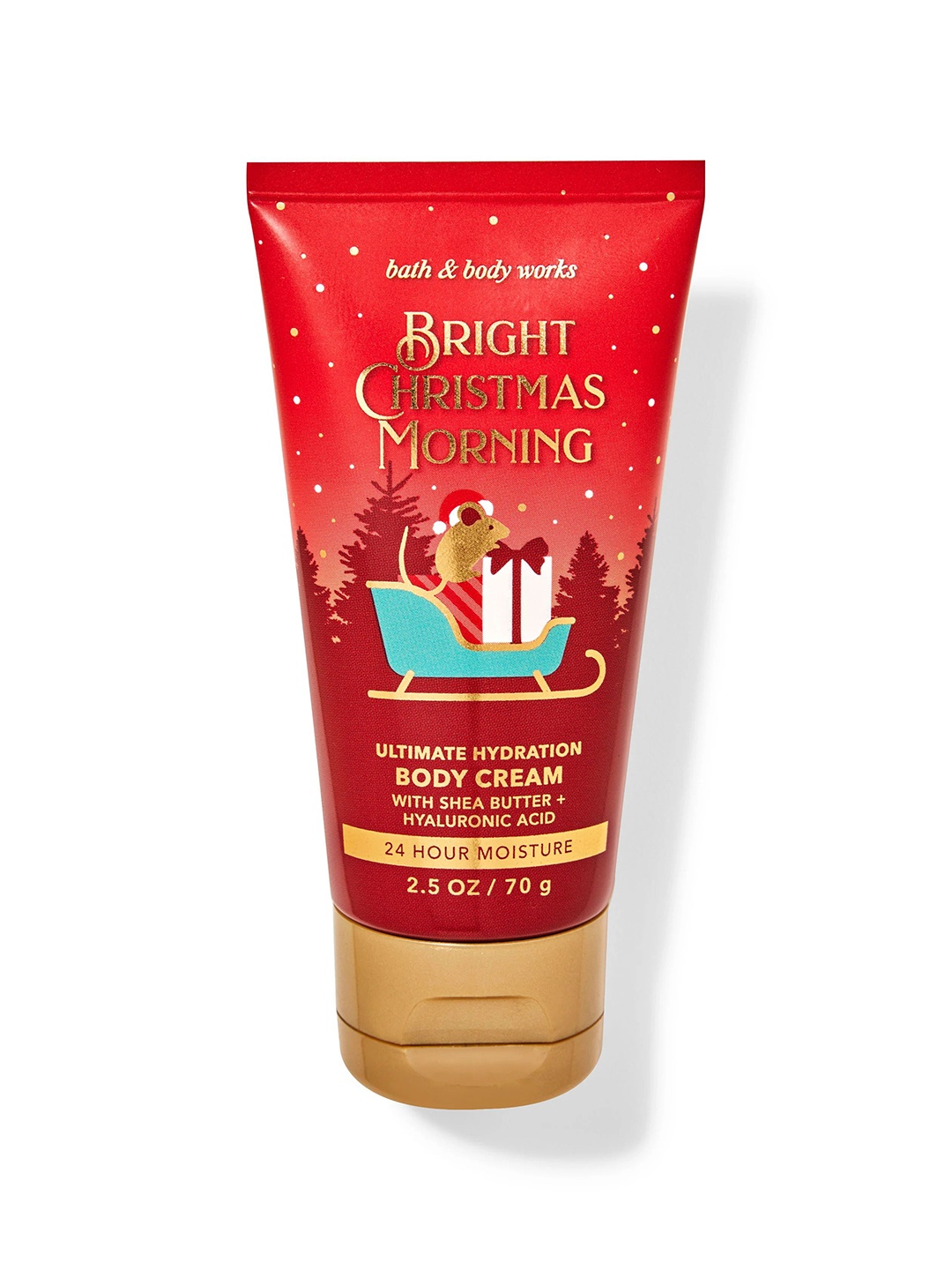 

Bath & Body Works Bright Christmas Morning Ultimate Hydration Travel Size Body Cream - 70g, White