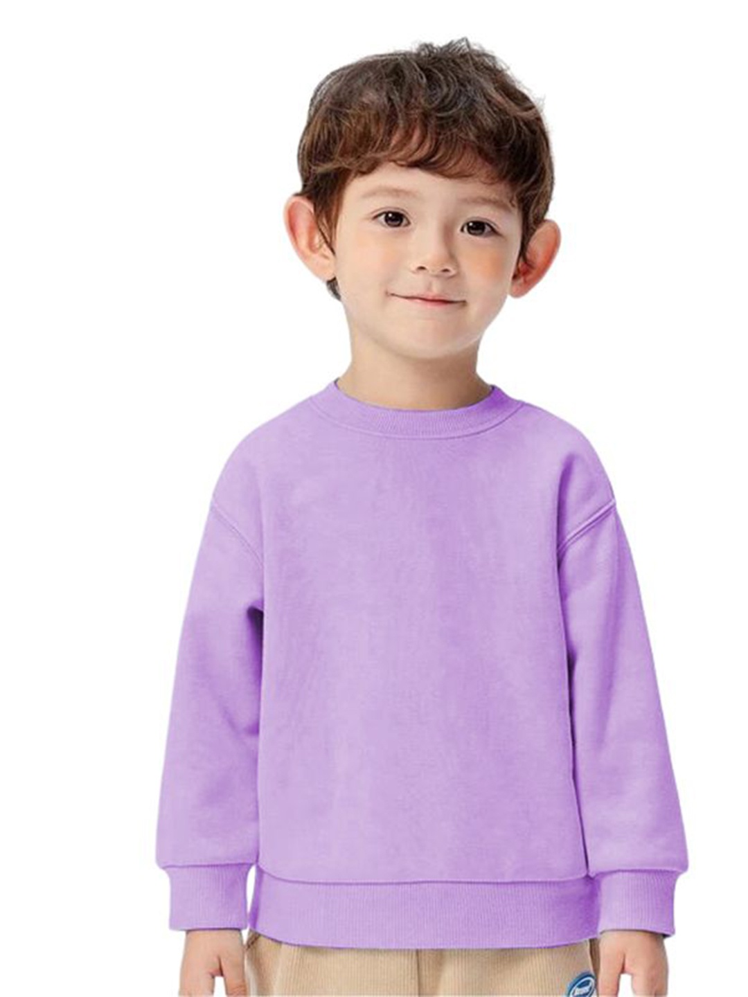 

TABADTOD Kids Printed Hooded Sweatshirt, Lavender