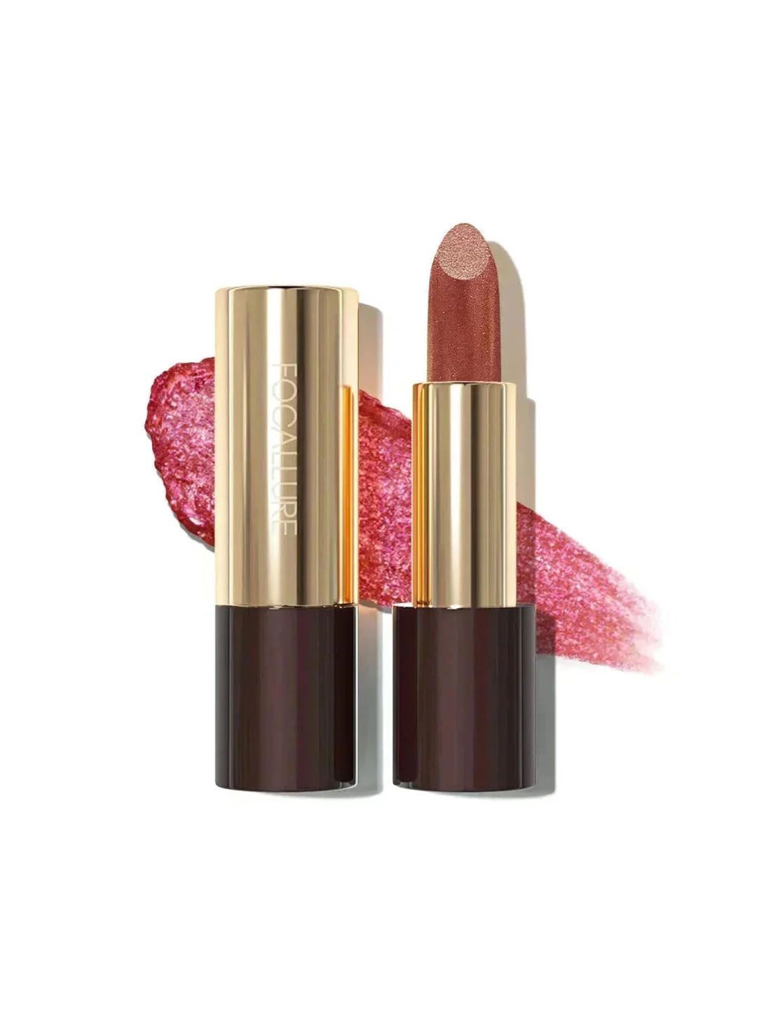 

FOCALLURE Glisten Opal Hydrating Shimmer Lip Balm 3.5 g - One Bite RD01, Red