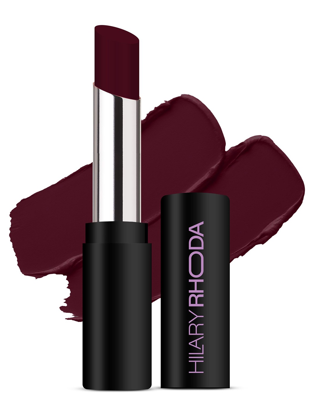 

Hilary Rhoda Power Stay Non-Transfer Matte Lipstick with Shea Butter - Royal Maroon 18