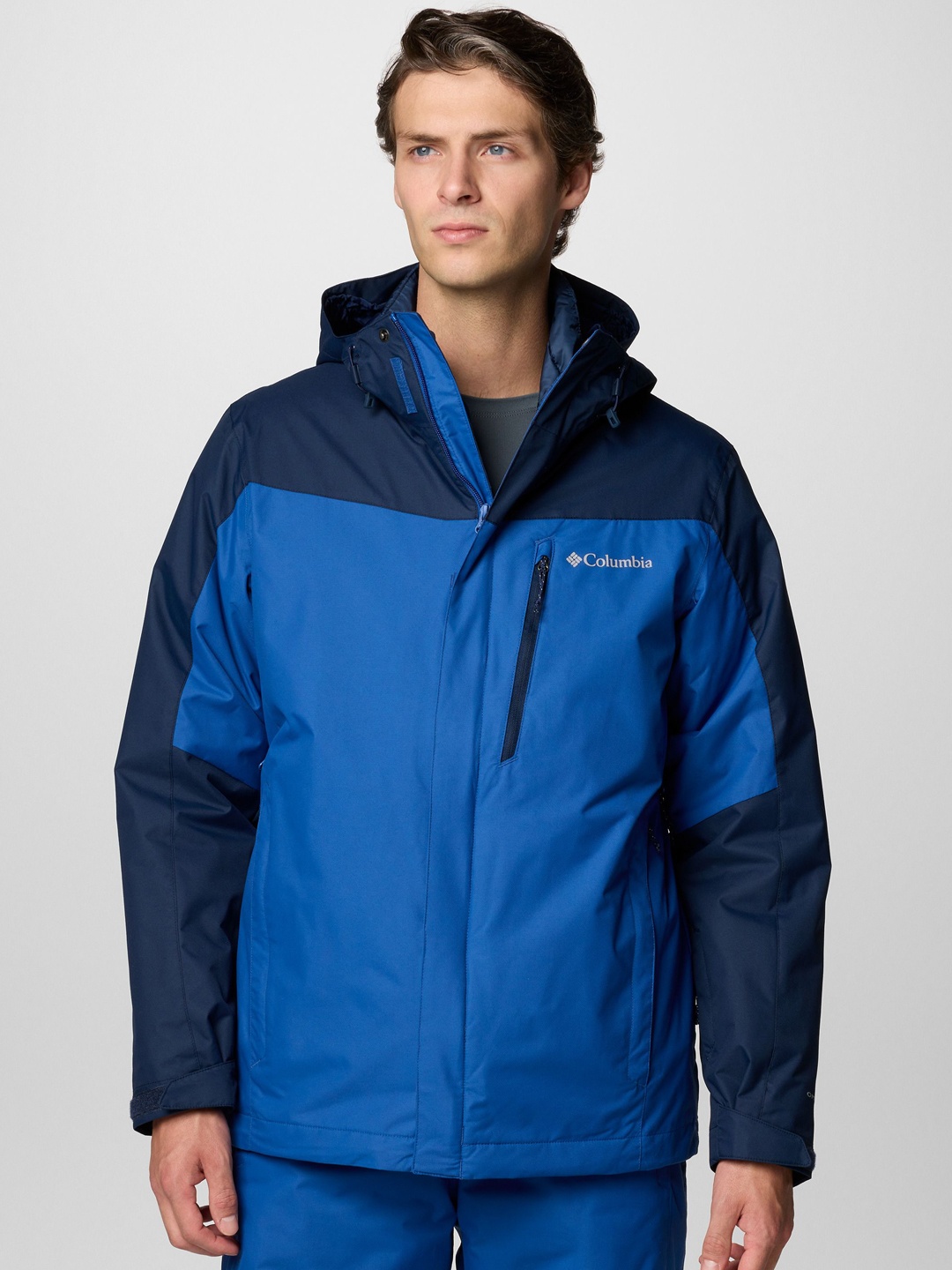 

Columbia Whirlibird V Interchange Omni-Heat Reflective Jacket, Navy blue