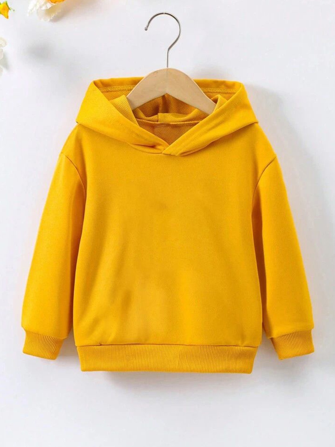 

TABADTOD Kids Hooded Dry Fit Sweatshirt, Yellow