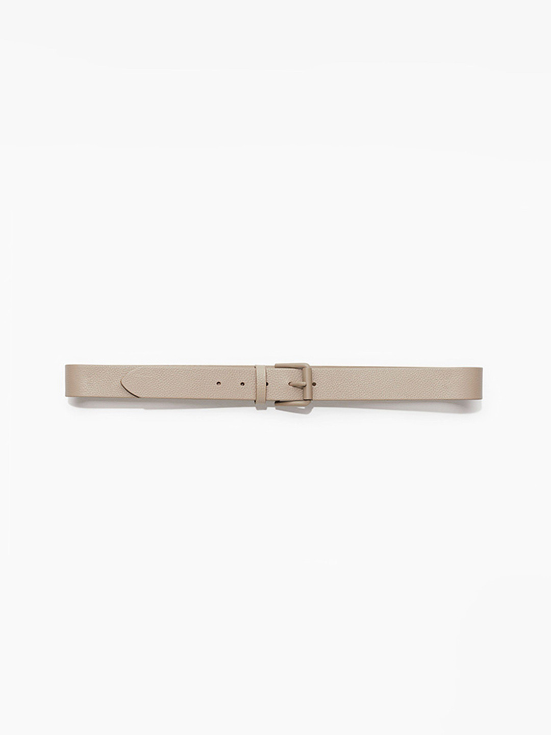 

H&M Leather belt, Beige