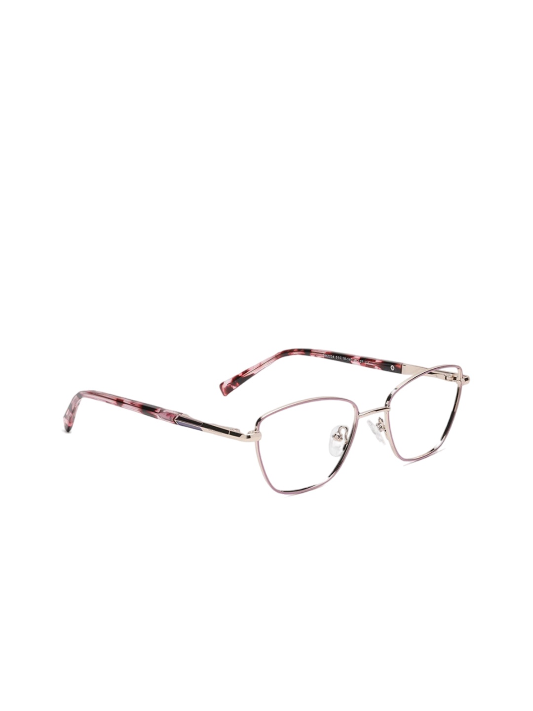 

Specsmakers Women Rectangle Sunglasses FMFPISGD51SMO2234, Pink