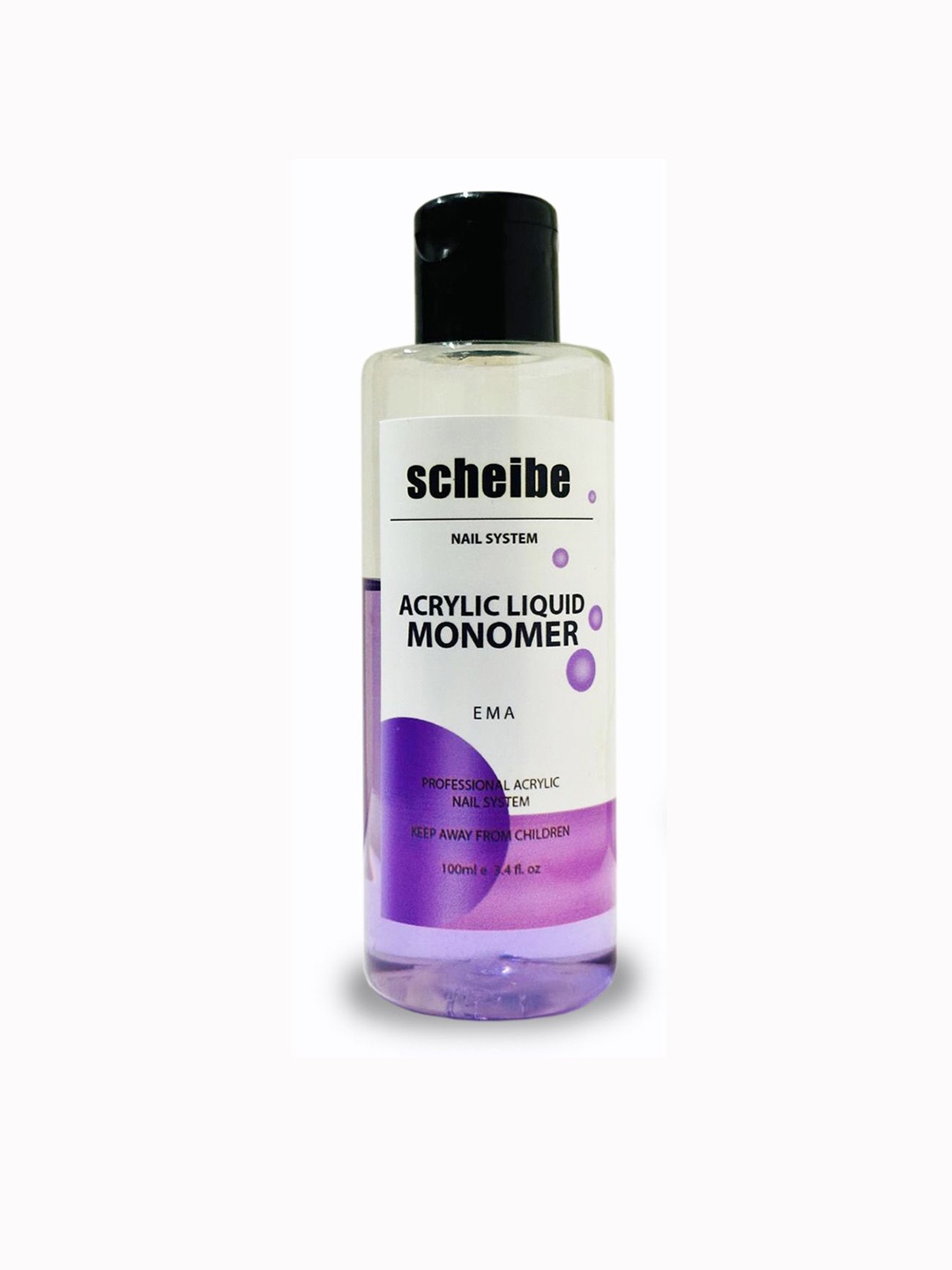 

Scheibe Liquid Q Monomer Professional Acrylic Nail System - 100 ml, Purple